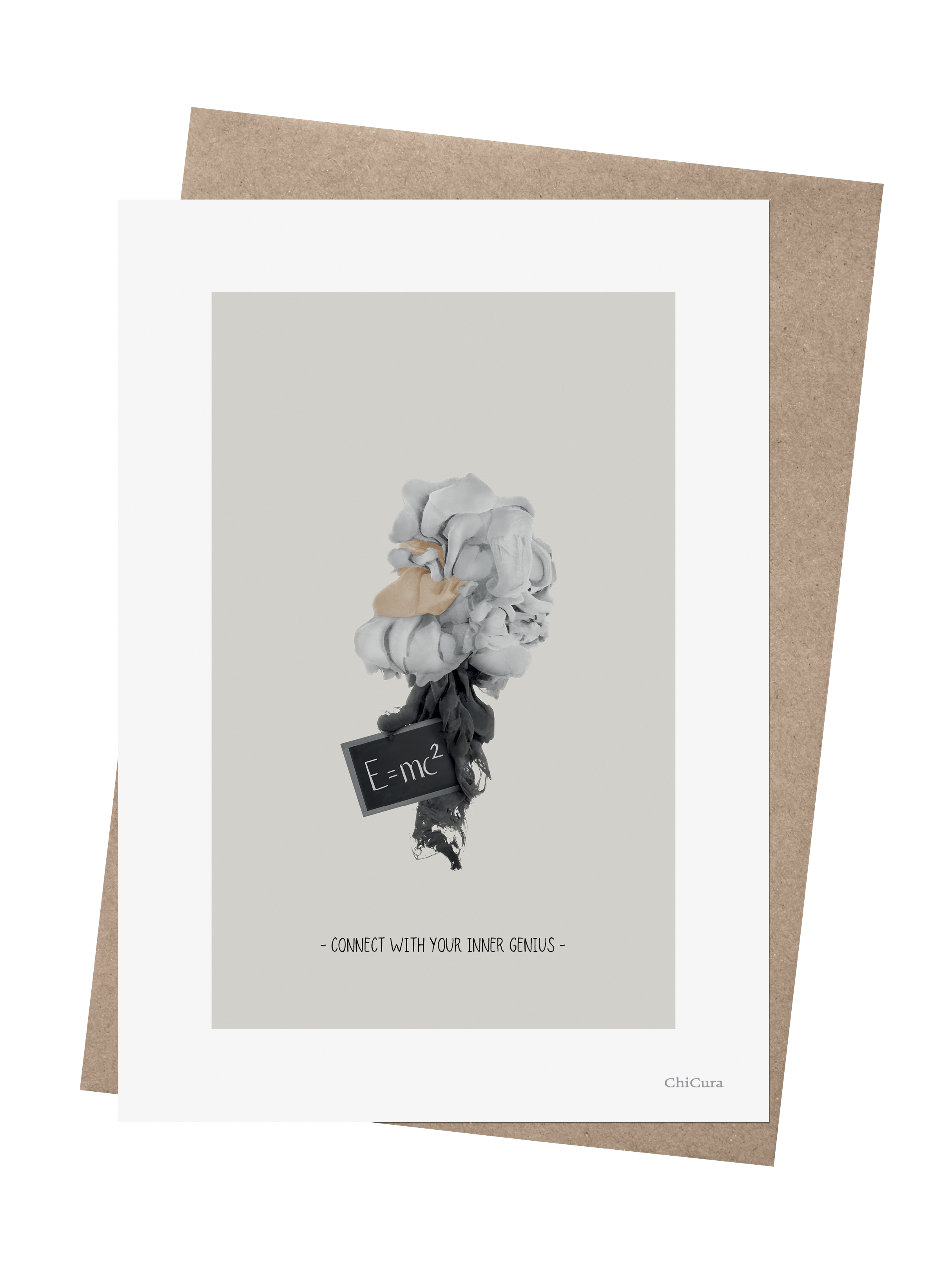 ChiCura Living, Art & Frames Connect With Your Inner Genius - A5 Art Cards Multiple Color