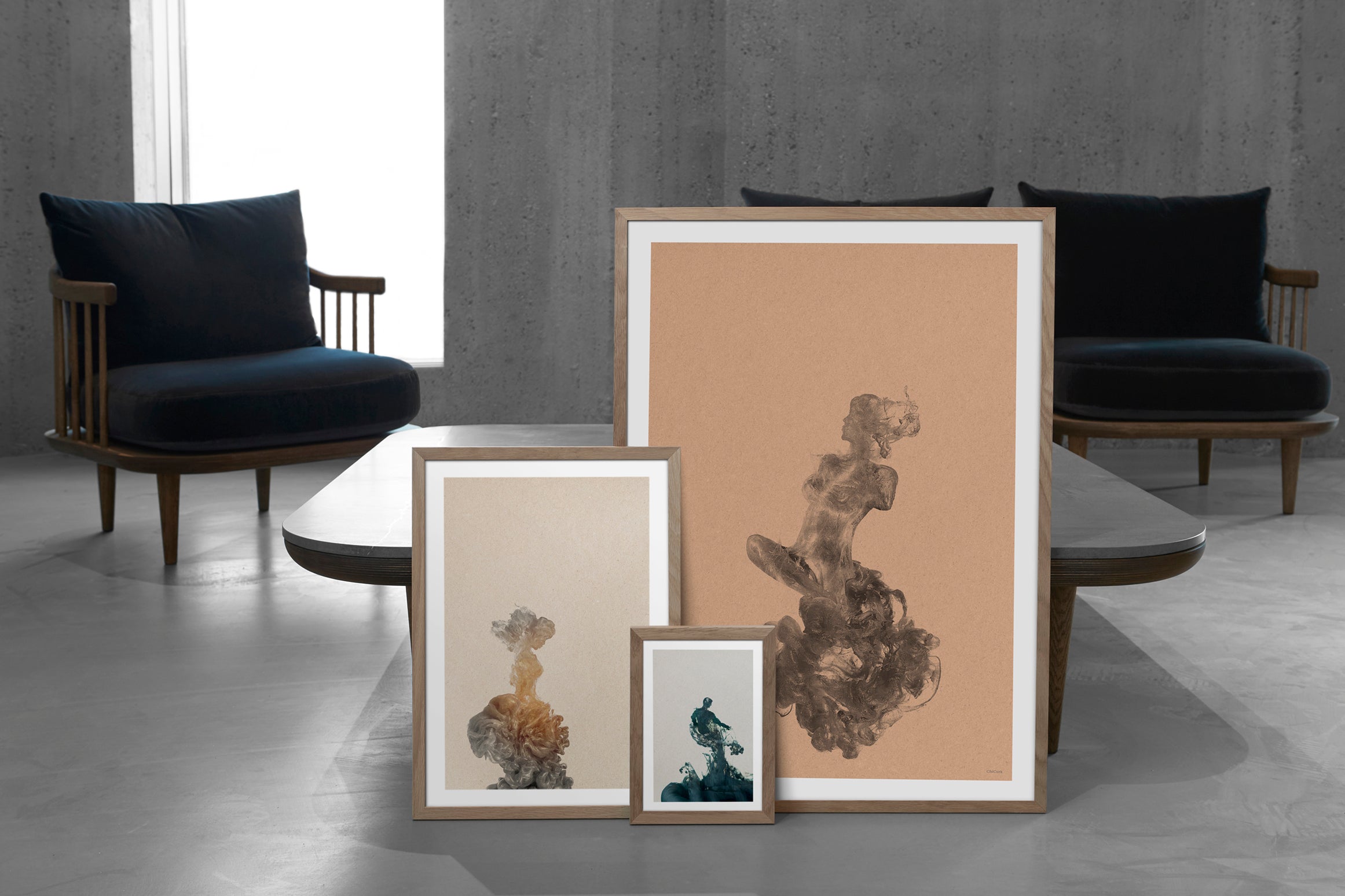 ChiCura Posters Divine - 70x100cm Posters / Ink Multiple Color