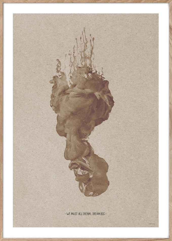 ChiCura Posters Dream Big - 50x70cm Posters / Ink Multiple Color