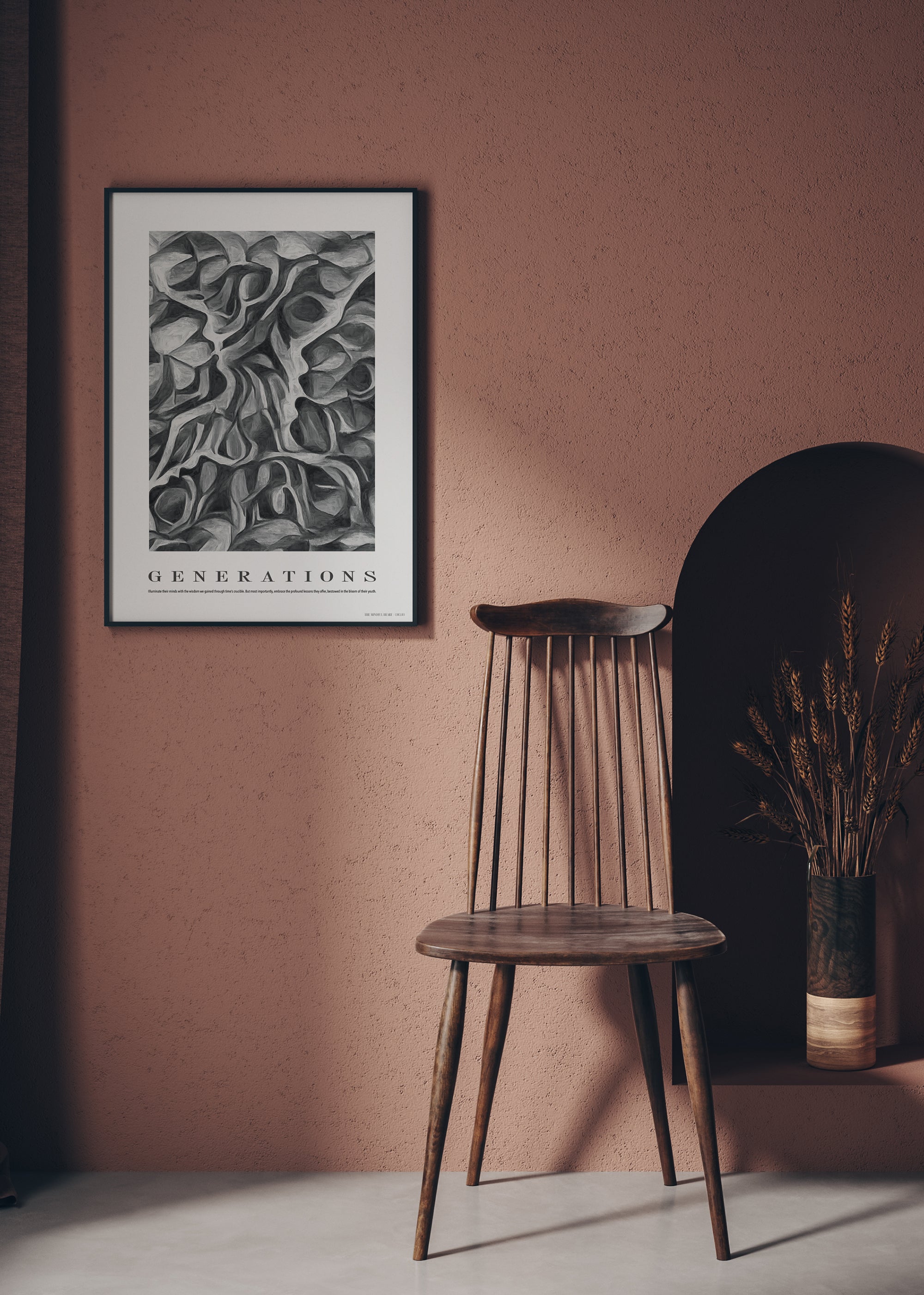 ChiCura Posters Generations Posters / The Mindful Heart 1. English Poster Quotes