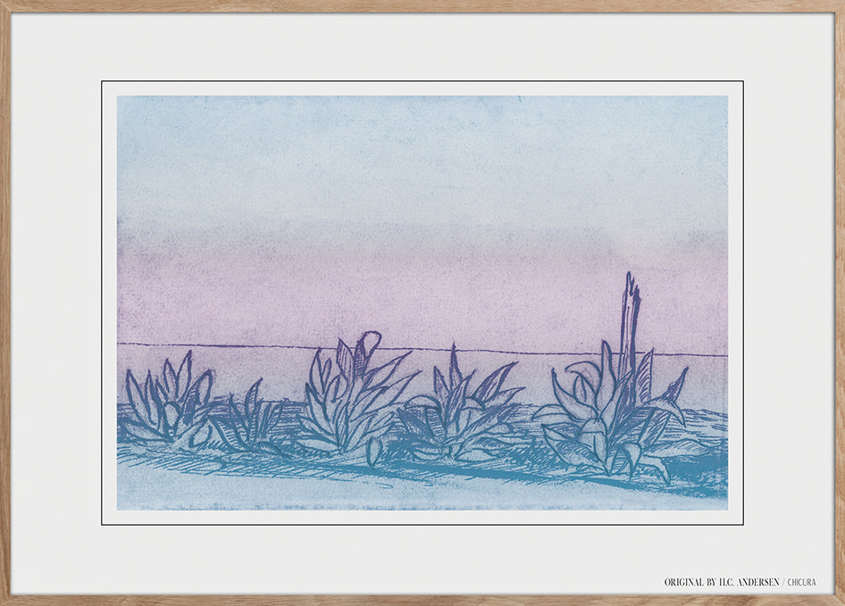 ChiCura Posters H.C. Andersen - Cacti At Mola Di Gaeta Posters / H.C. Andersen Multiple Color
