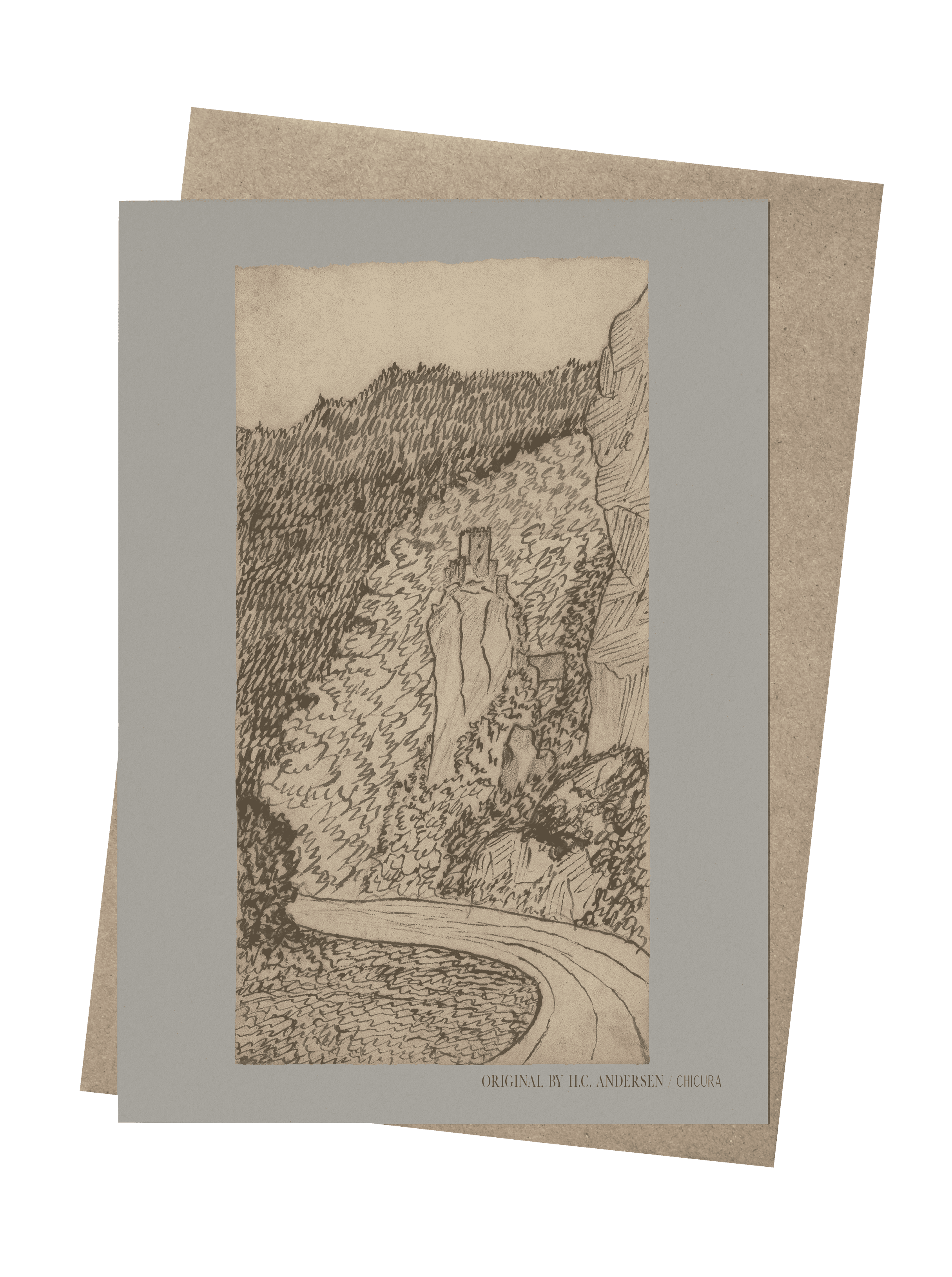 ChiCura Living, Art & Frames H.C. Andersen - Castel Salurno Art Cards Multiple Color