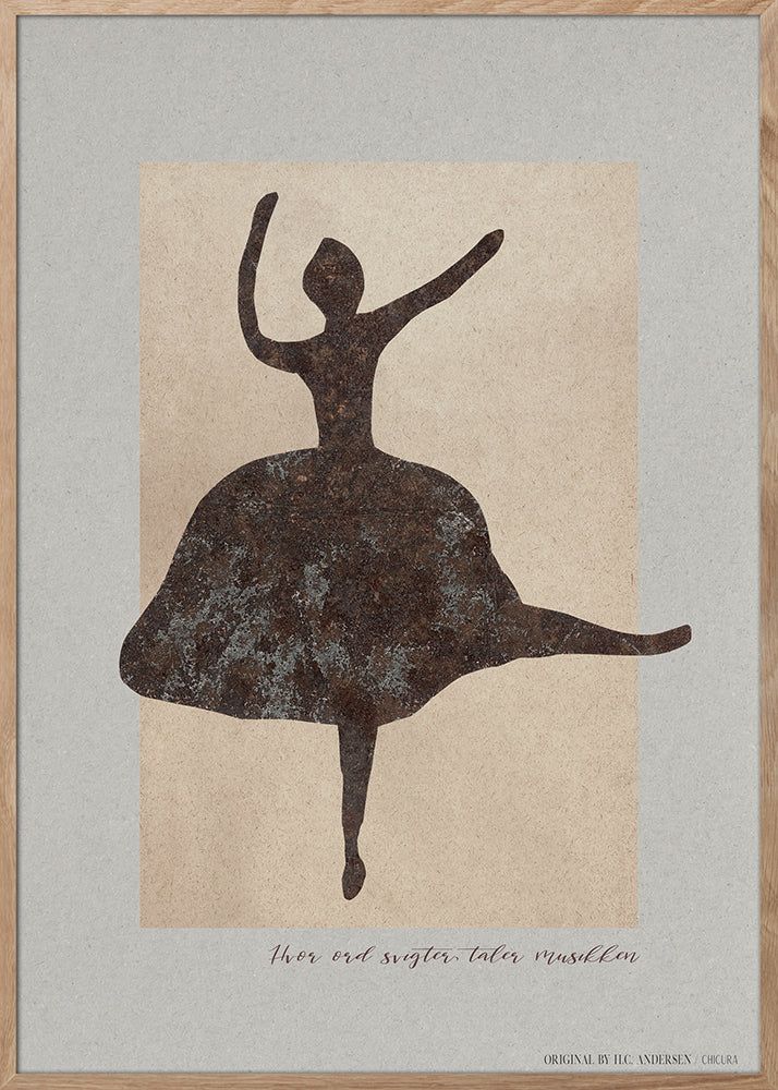 ChiCura Posters H.C. Andersen - Dancer Posters / H.C. Andersen 1. English Poster Quotes