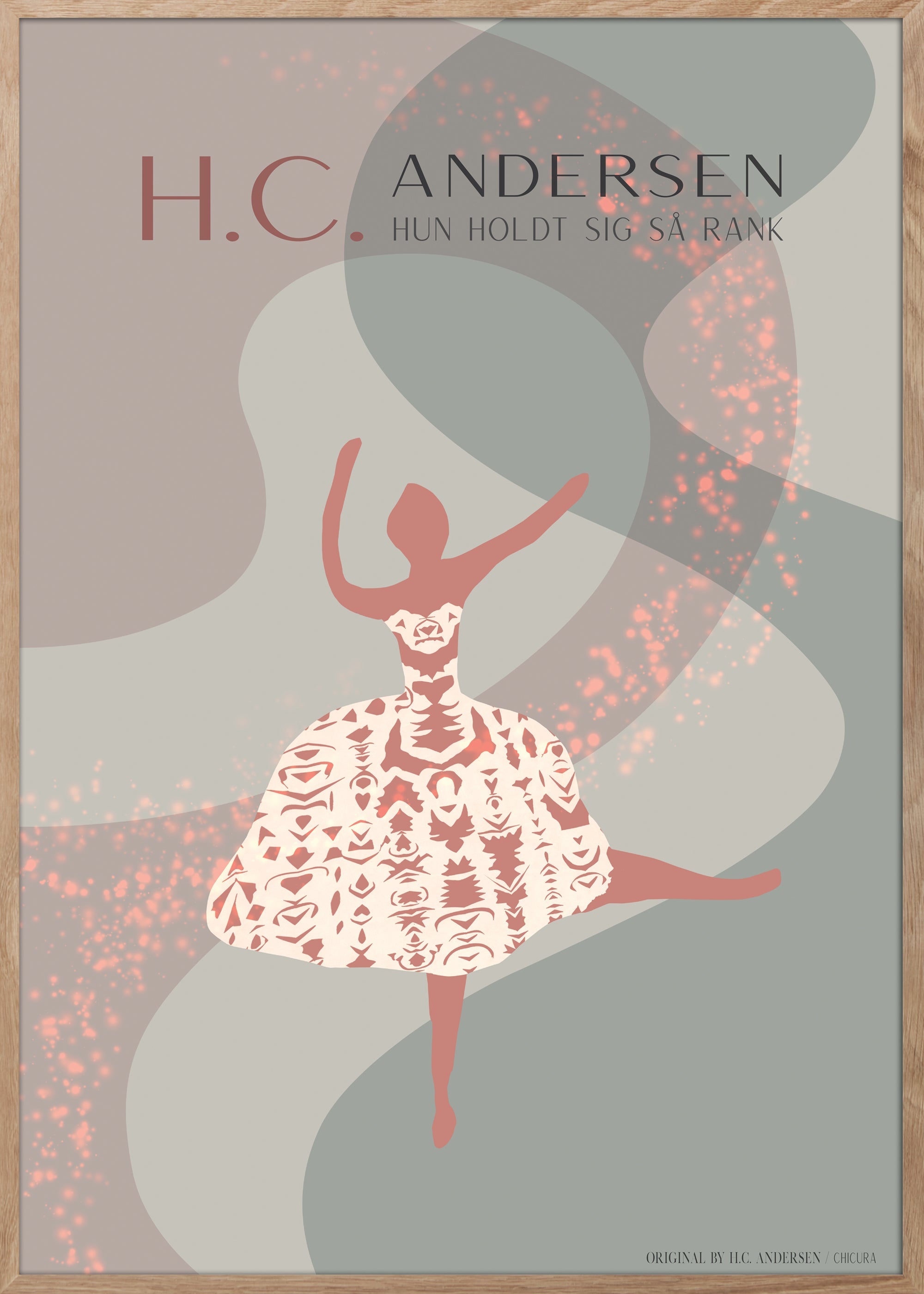 ChiCura Posters H.C. Andersen - Den Lille Danserinde Posters / H.C. Andersen Kids