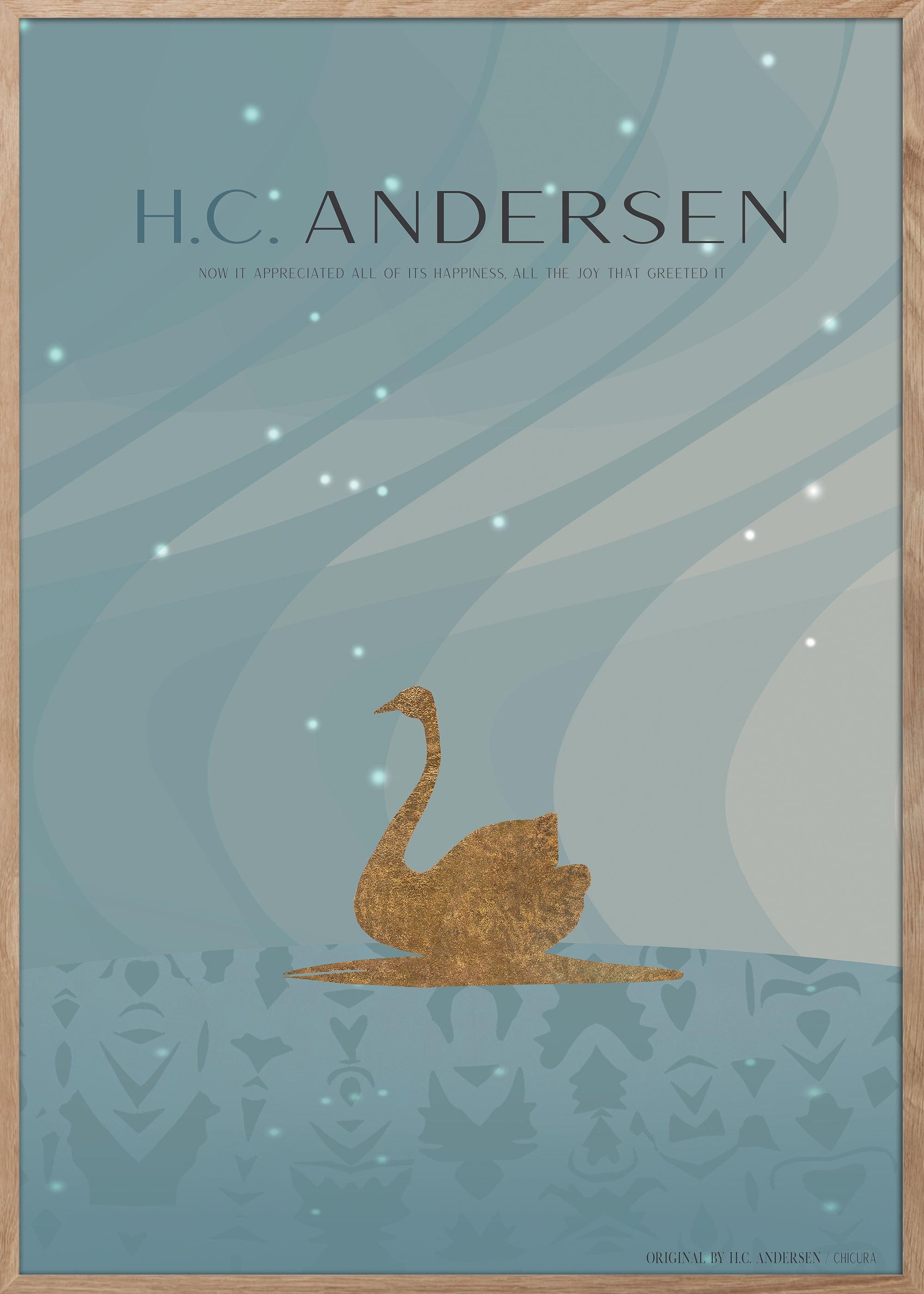 ChiCura Posters H.C. Andersen - Den Smukke Ælling Posters / H.C. Andersen Kids 1. English Poster Quotes