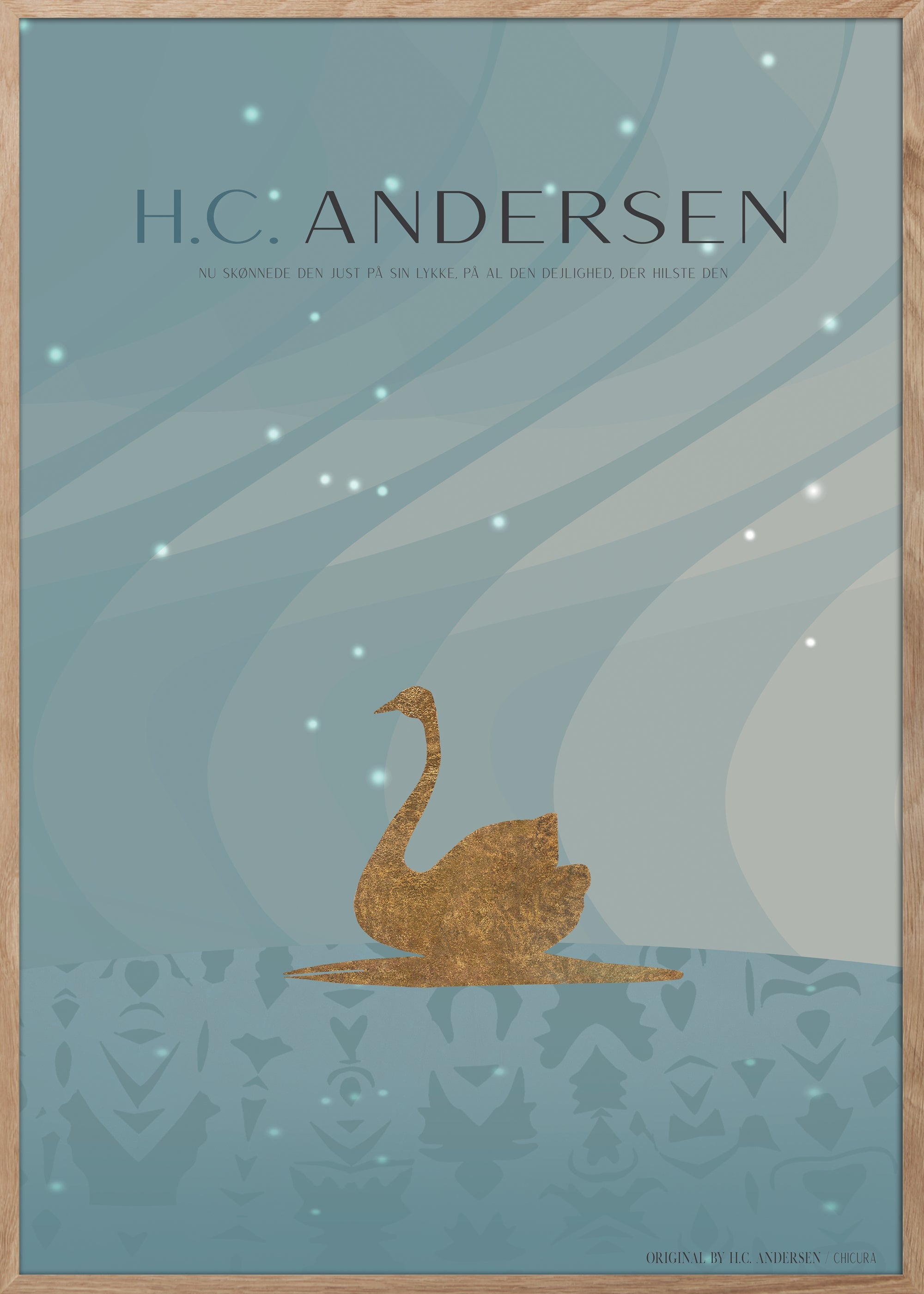 ChiCura Posters H.C. Andersen - Den Smukke Ælling Posters / H.C. Andersen Kids
