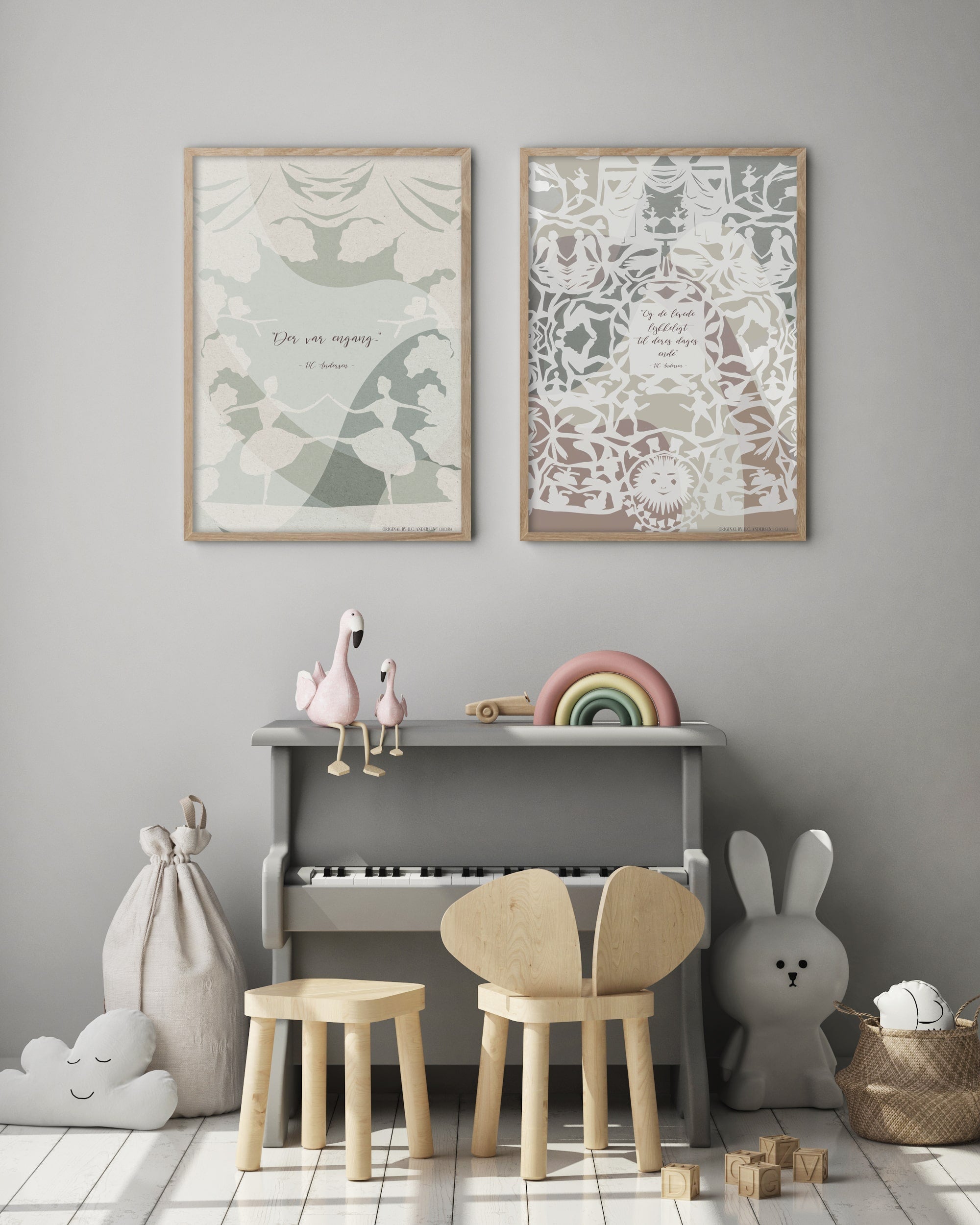 ChiCura Posters H.C. Andersen - Der var en gang Posters / H.C. Andersen Kids