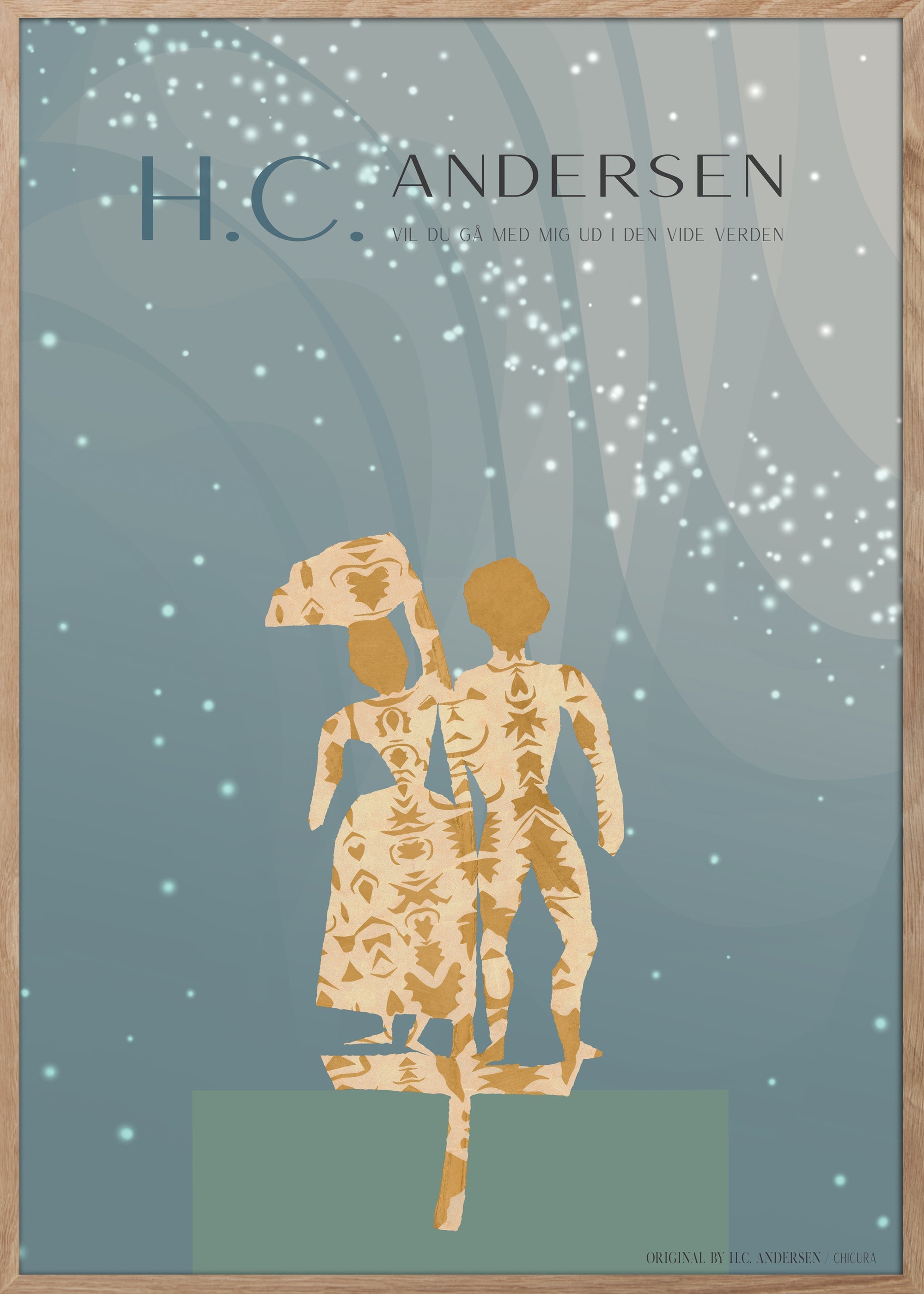 ChiCura Posters H.C. Andersen - Hyrdinden Og Skorstensfejeren Posters / H.C. Andersen Kids