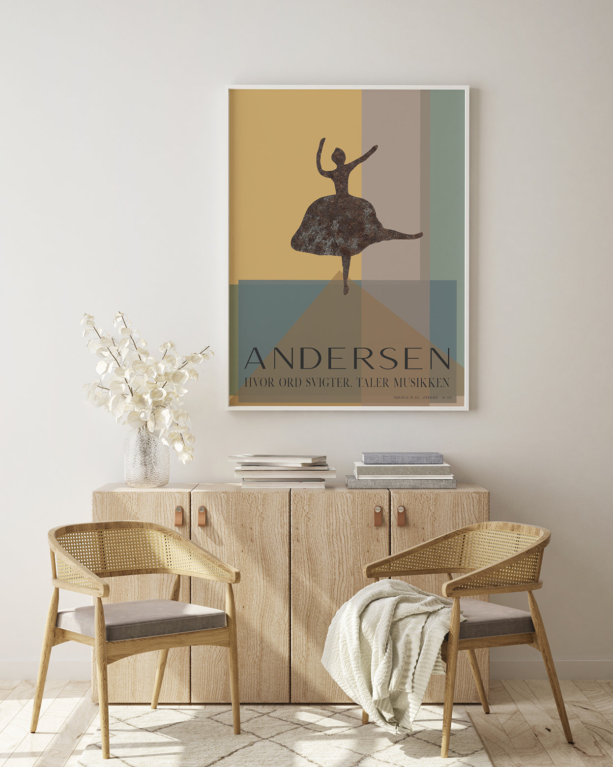 ChiCura Posters H.C. Andersen - Music Speaks CC2 Posters / H.C. Andersen