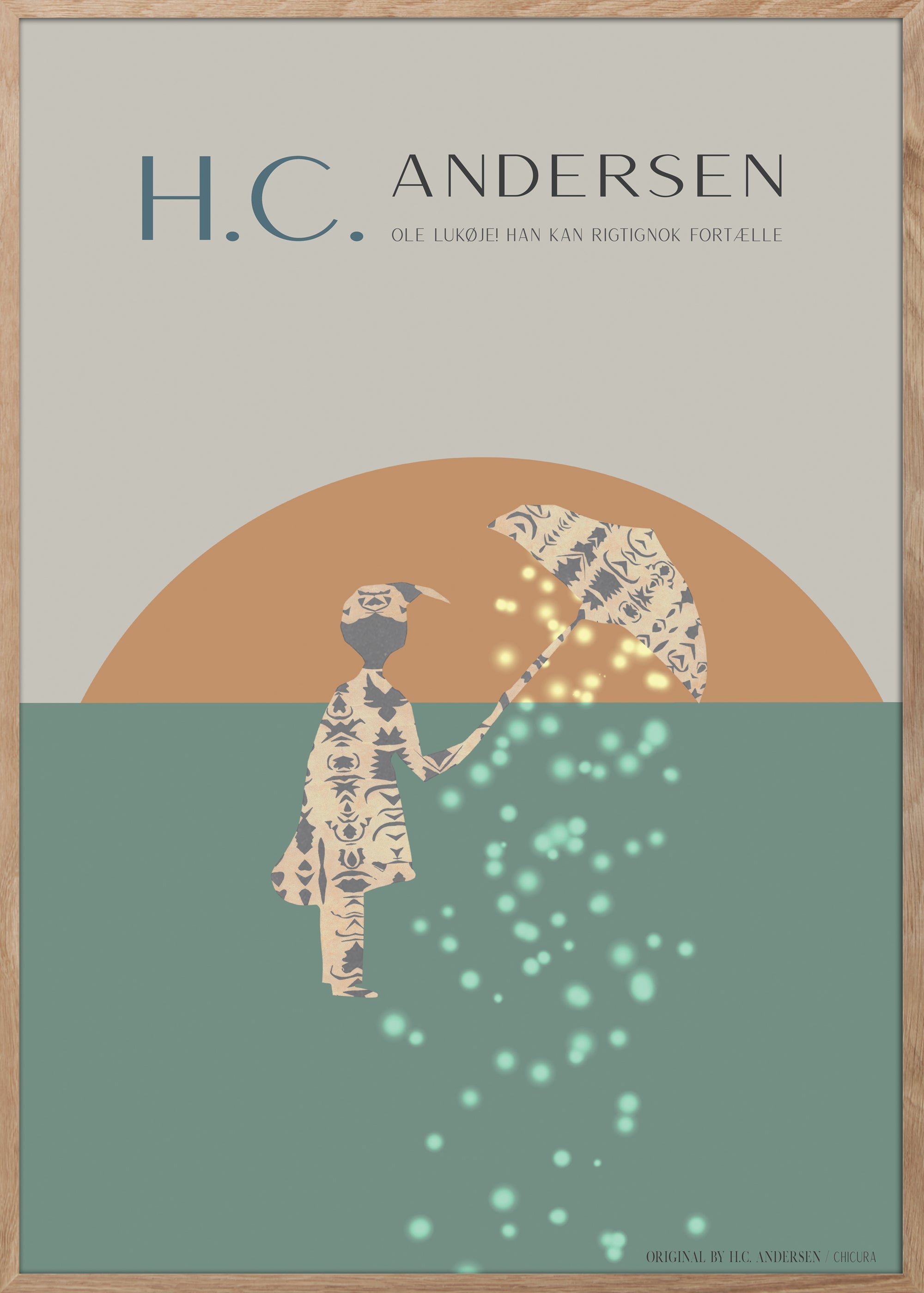 ChiCura Posters H.C. Andersen - Ole Lukøje Posters / H.C. Andersen Kids
