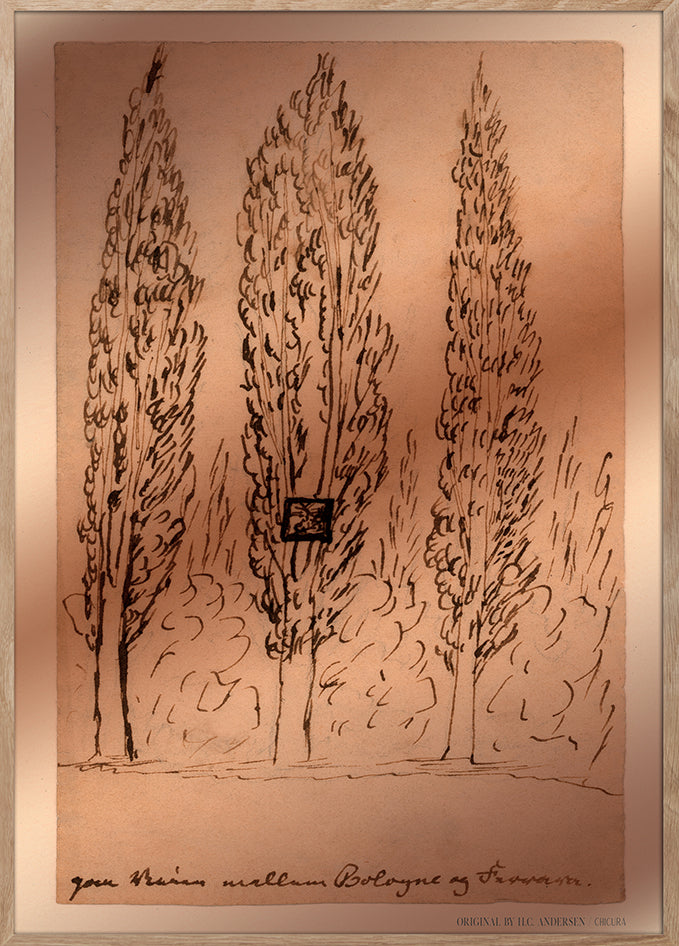 ChiCura Posters H.C. Andersen - The Picture In The Tree Posters / H.C. Andersen Multiple Color