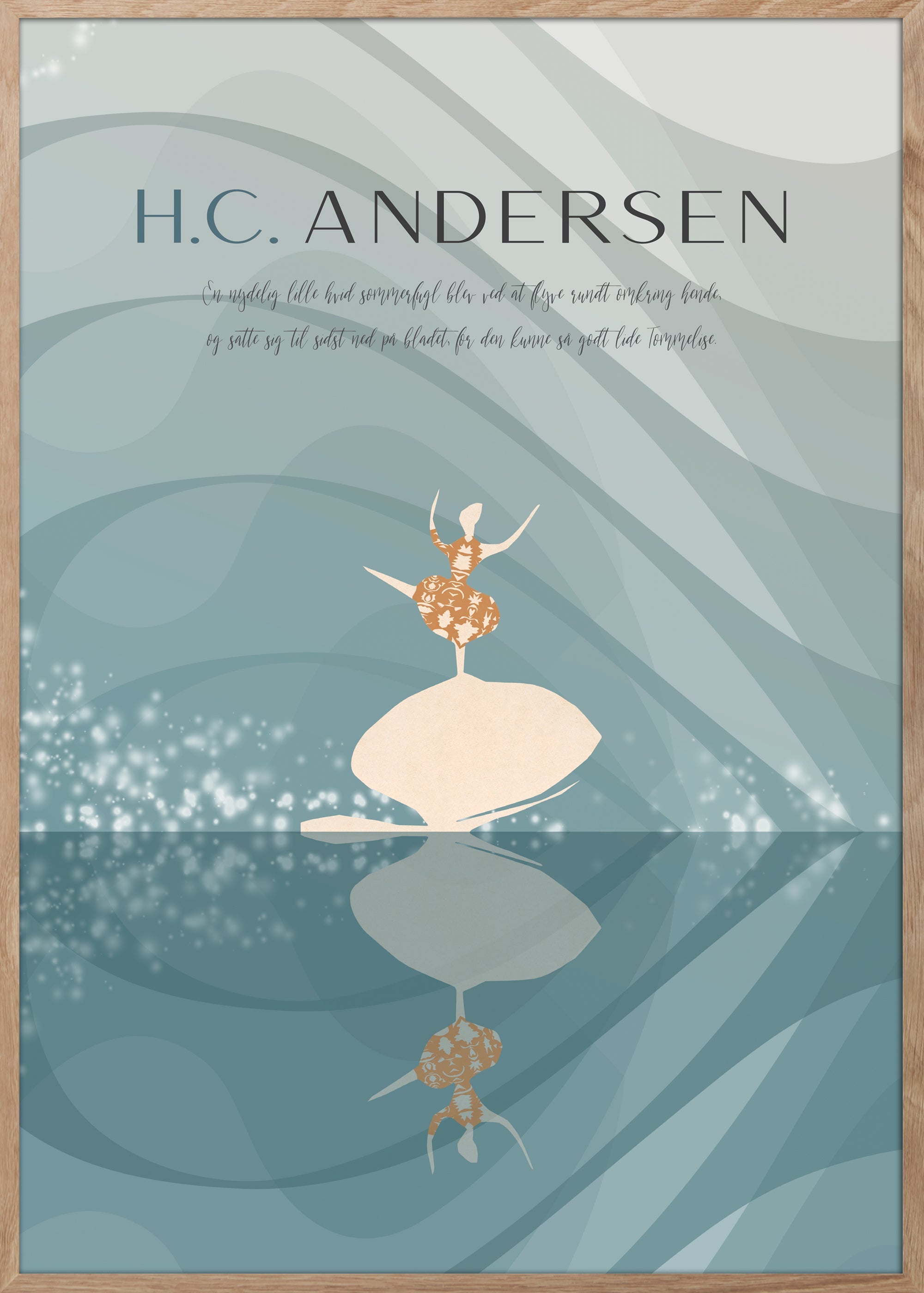 ChiCura Posters H.C. Andersen - Tommelise Posters / H.C. Andersen Kids