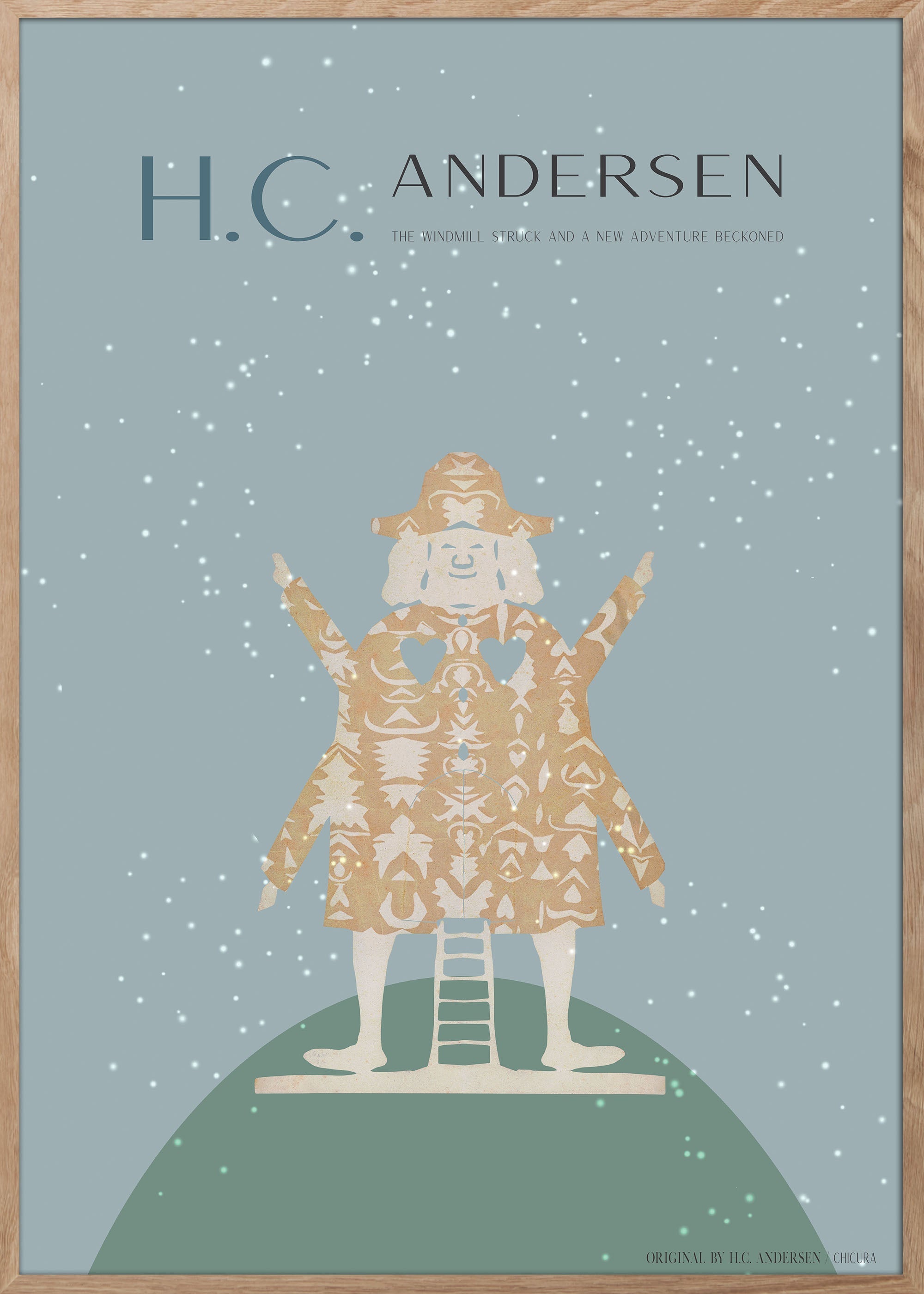 ChiCura Posters H.C. Andersen - Vejrmøllen Posters / H.C. Andersen Kids 1. English Poster Quotes