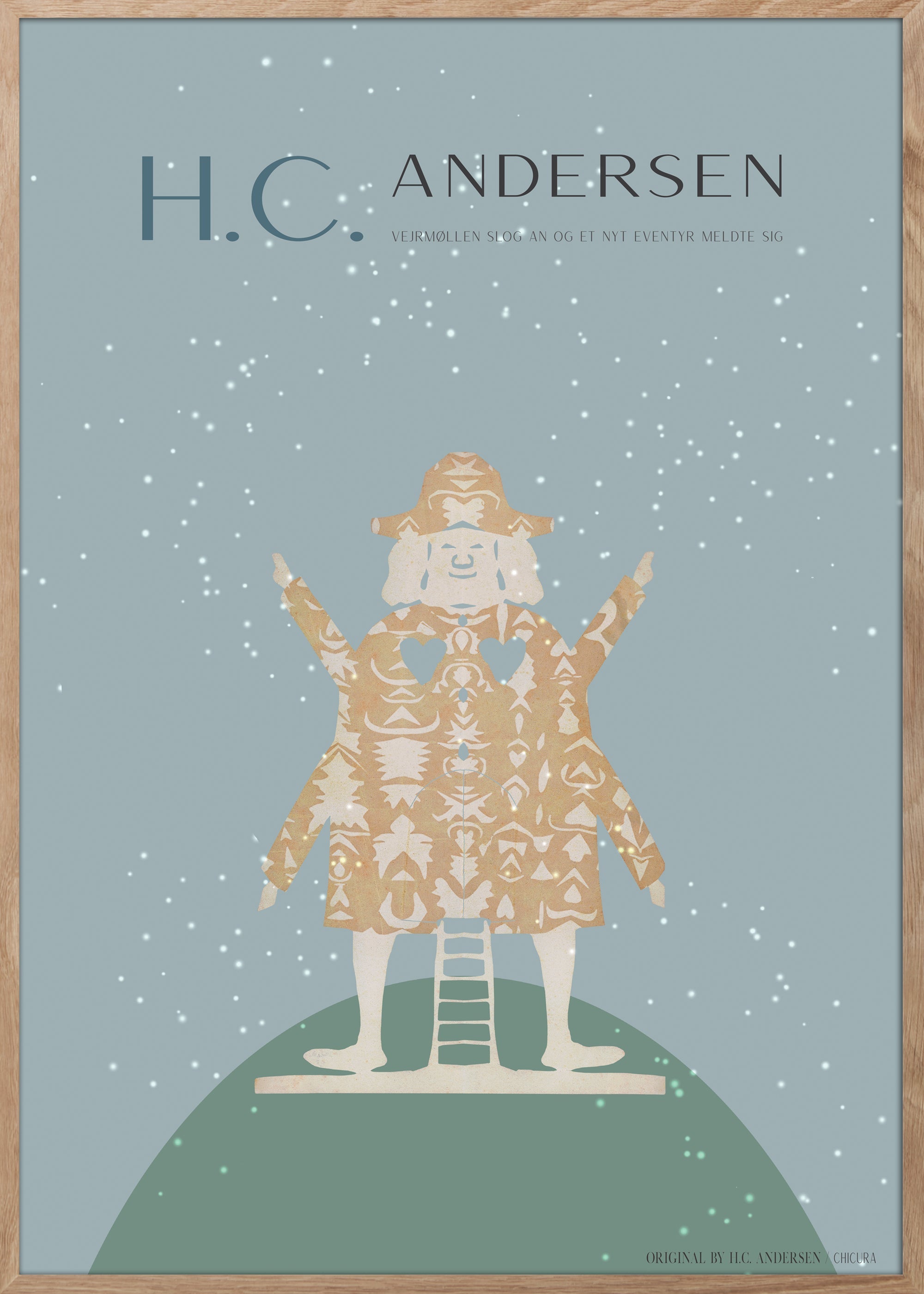ChiCura Posters H.C. Andersen - Vejrmøllen Posters / H.C. Andersen Kids