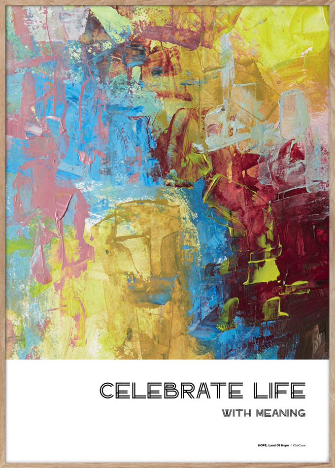 ChiCura Posters Land Of Hope - by Hope (With text) - 50x70cm Posters / Project: Land Of Hope Multiple Color