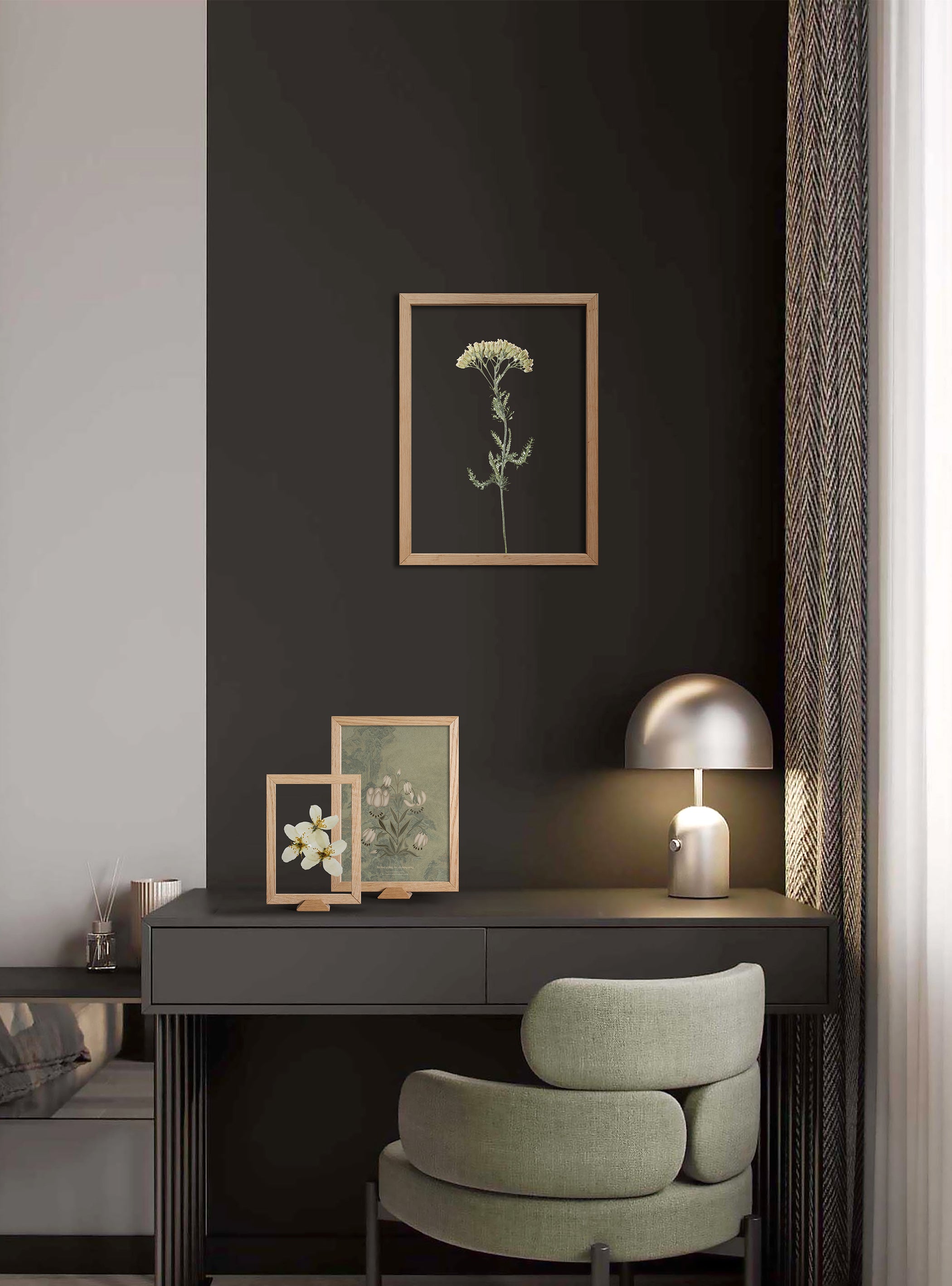ChiCura Living, Art & Frames Linia Transparent Ramme - A4 - Egetræ Frames / Transparent Oak