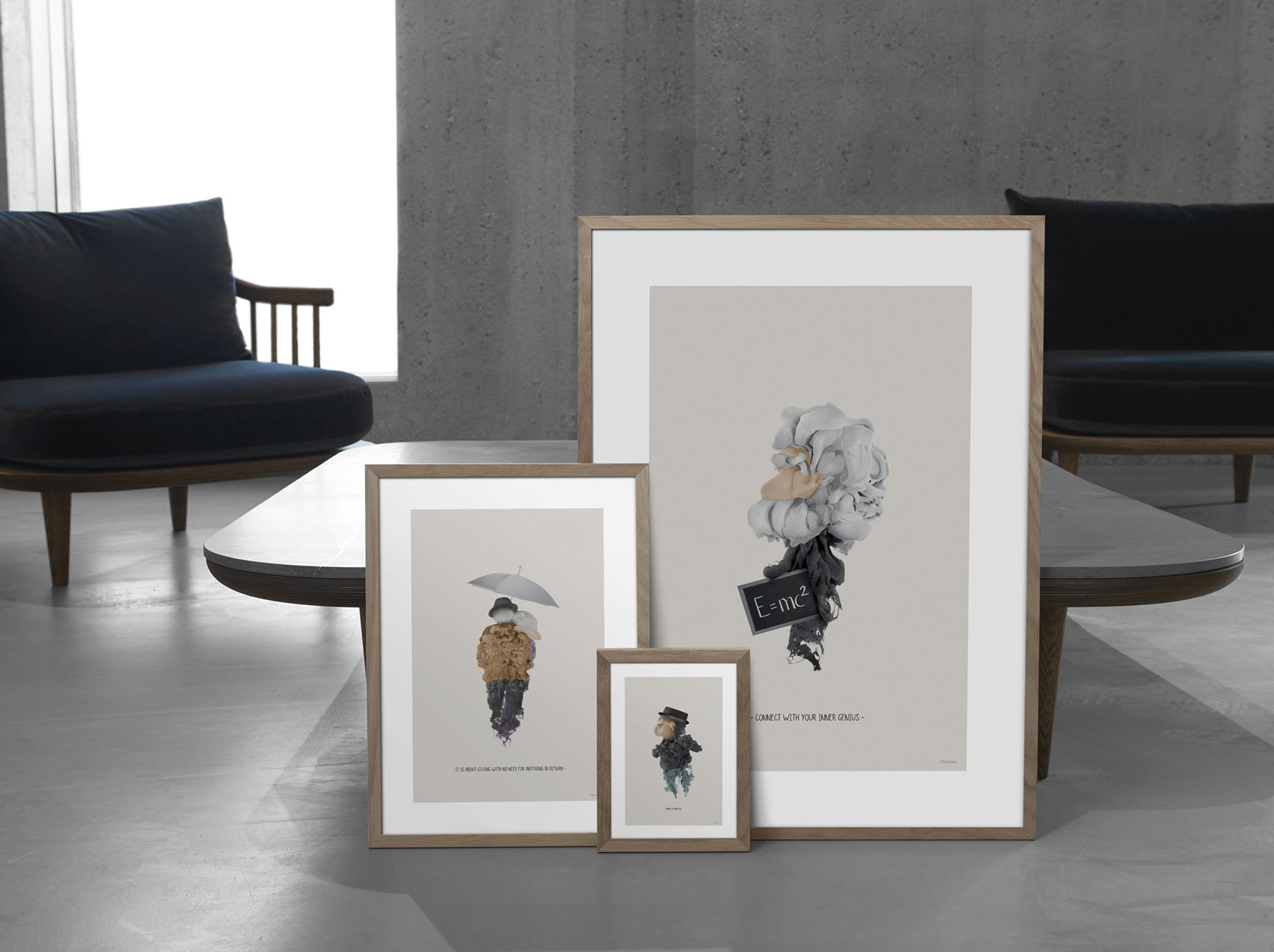 ChiCura Living, Art & Frames Make It Happen - A5 Art Cards Multiple Color