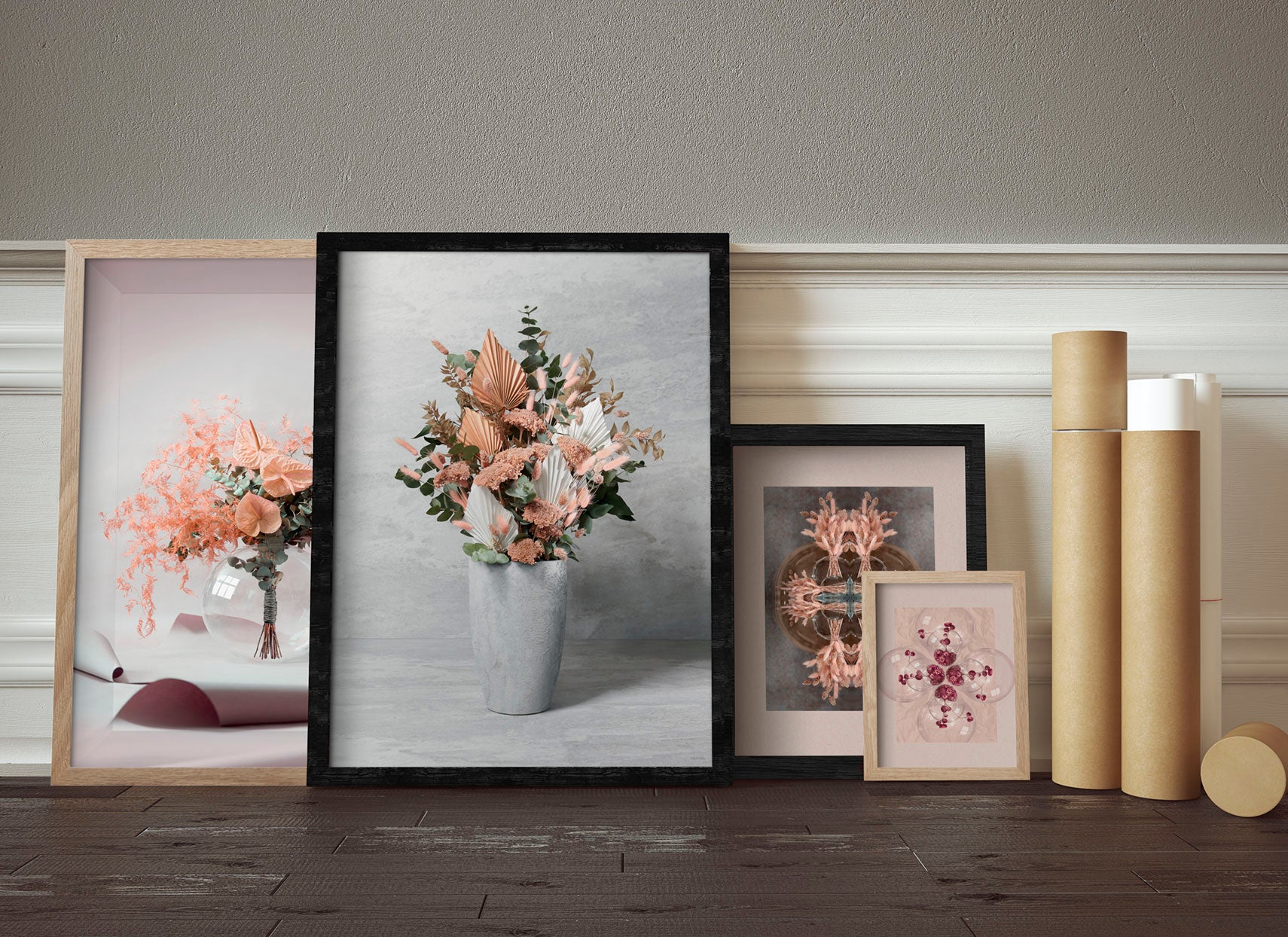 ChiCura Posters Mirror CC4 - 50x70cm Posters / Flowers & Plants Multiple Color
