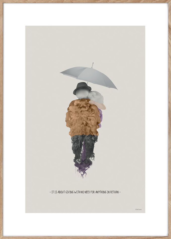 ChiCura Posters Strong Foundation - 70x100cm Posters / Ink Multiple Color