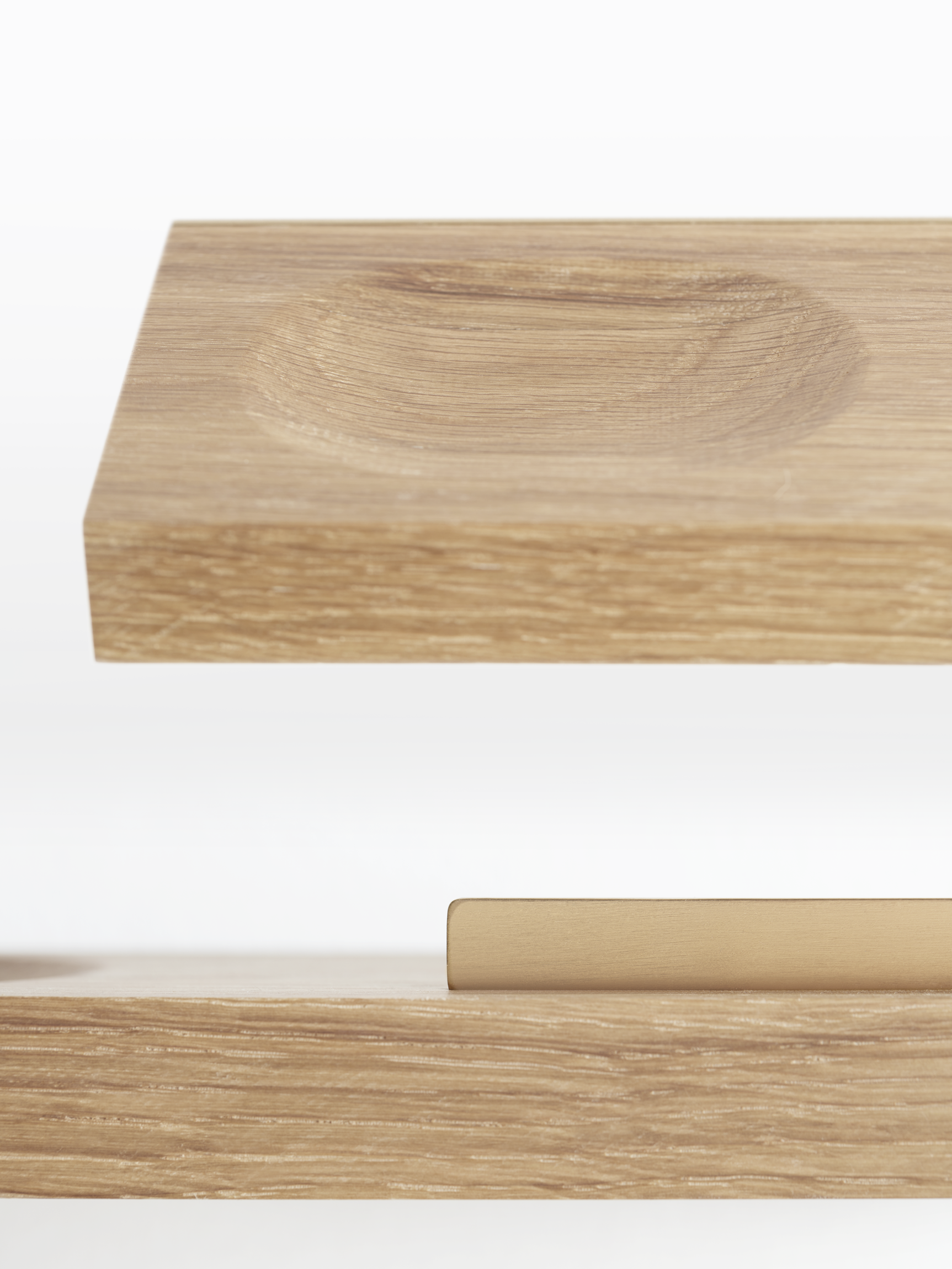 ChiCura Living, Art & Frames Tabula Hylde CC1 Egetræ - 30 cm Living / Shelves, Racks & Hooks Oak