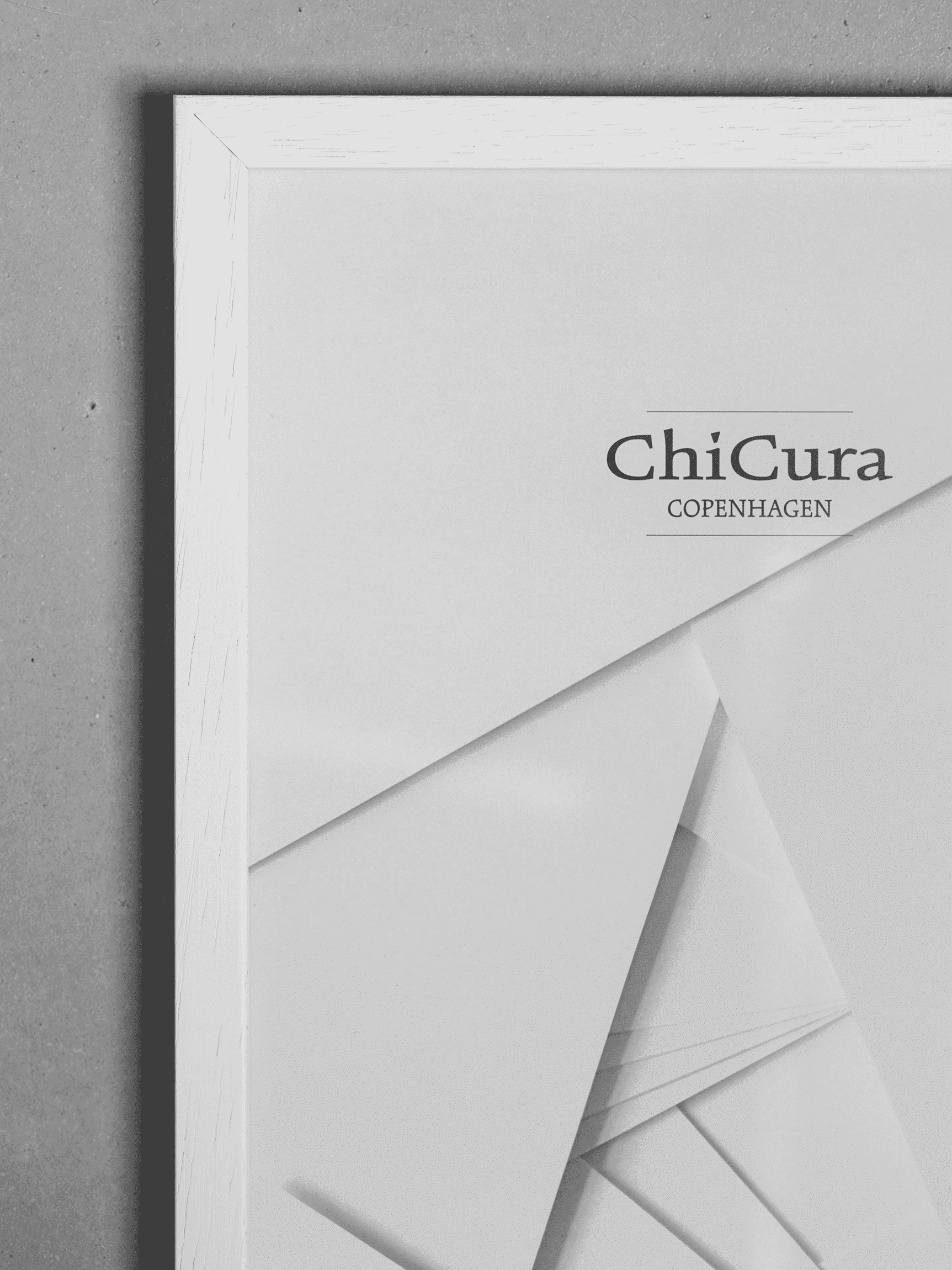 ChiCura Living, Art & Frames Træramme - A1 - Hvid - Akrylglas Frames / Wood Solid White