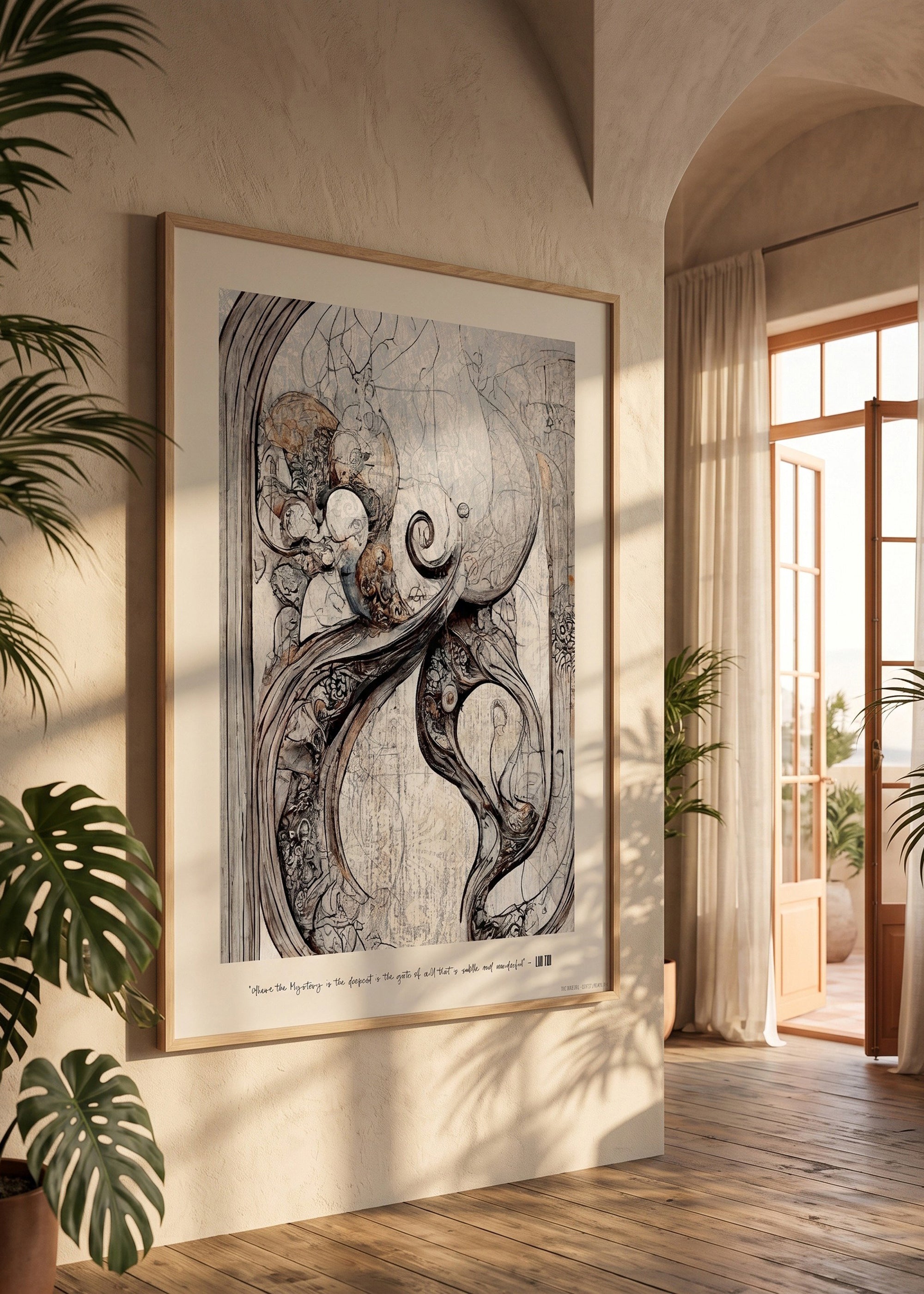 ChiCura Posters Unfolding Mystery Posters / The Mindful Heart 1. English Poster Quotes