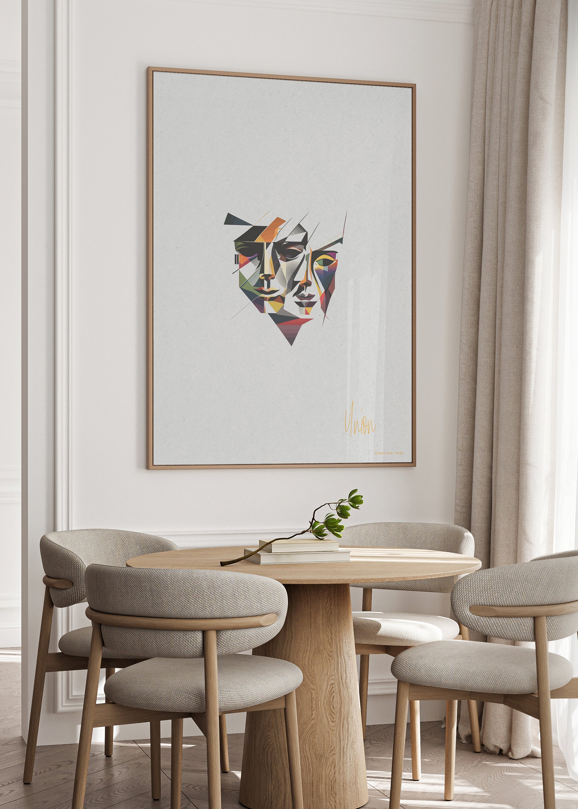 ChiCura Posters Union Posters / The Mindful Heart 1. English Poster Quotes