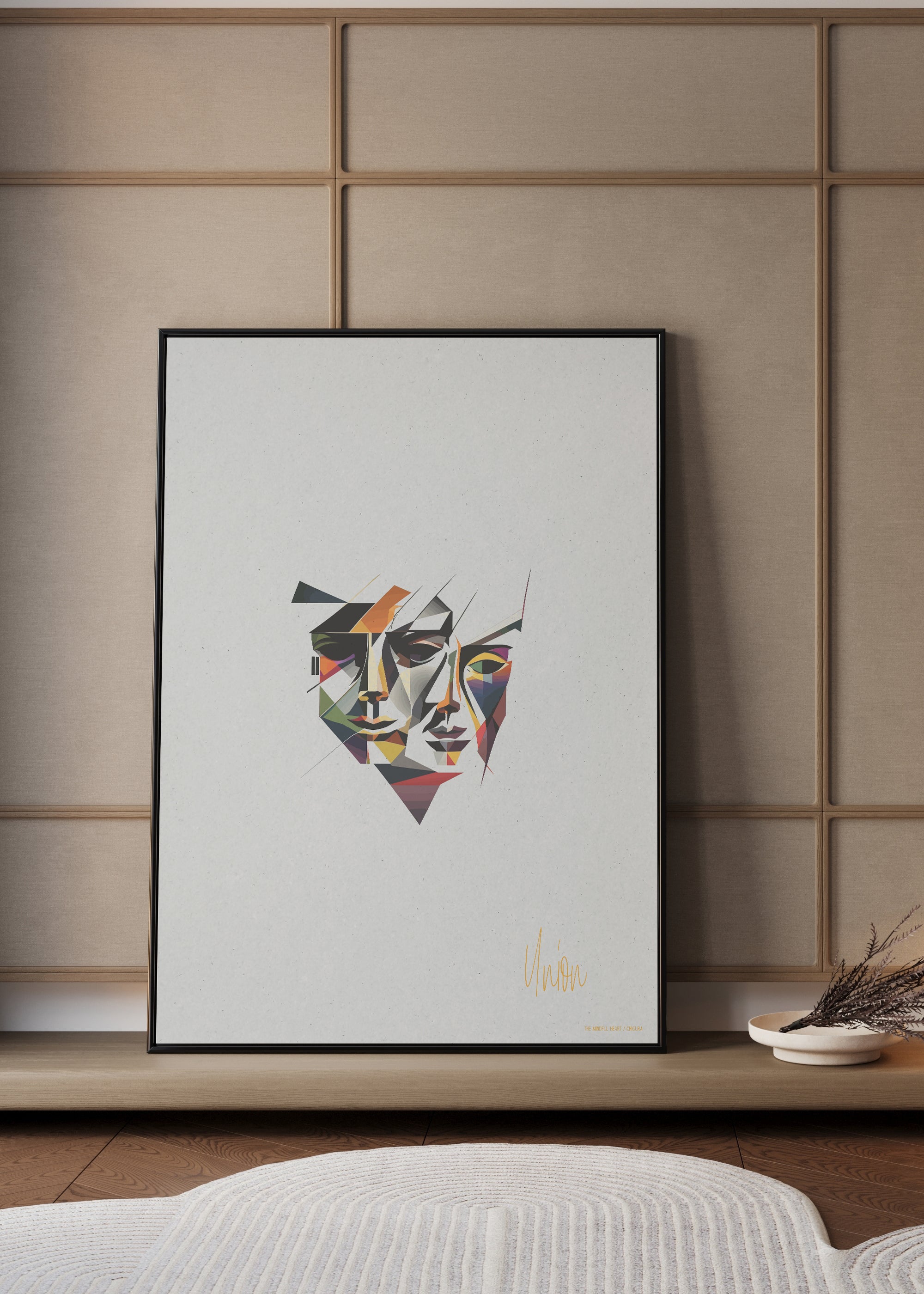 ChiCura Posters Union Posters / The Mindful Heart 1. English Poster Quotes