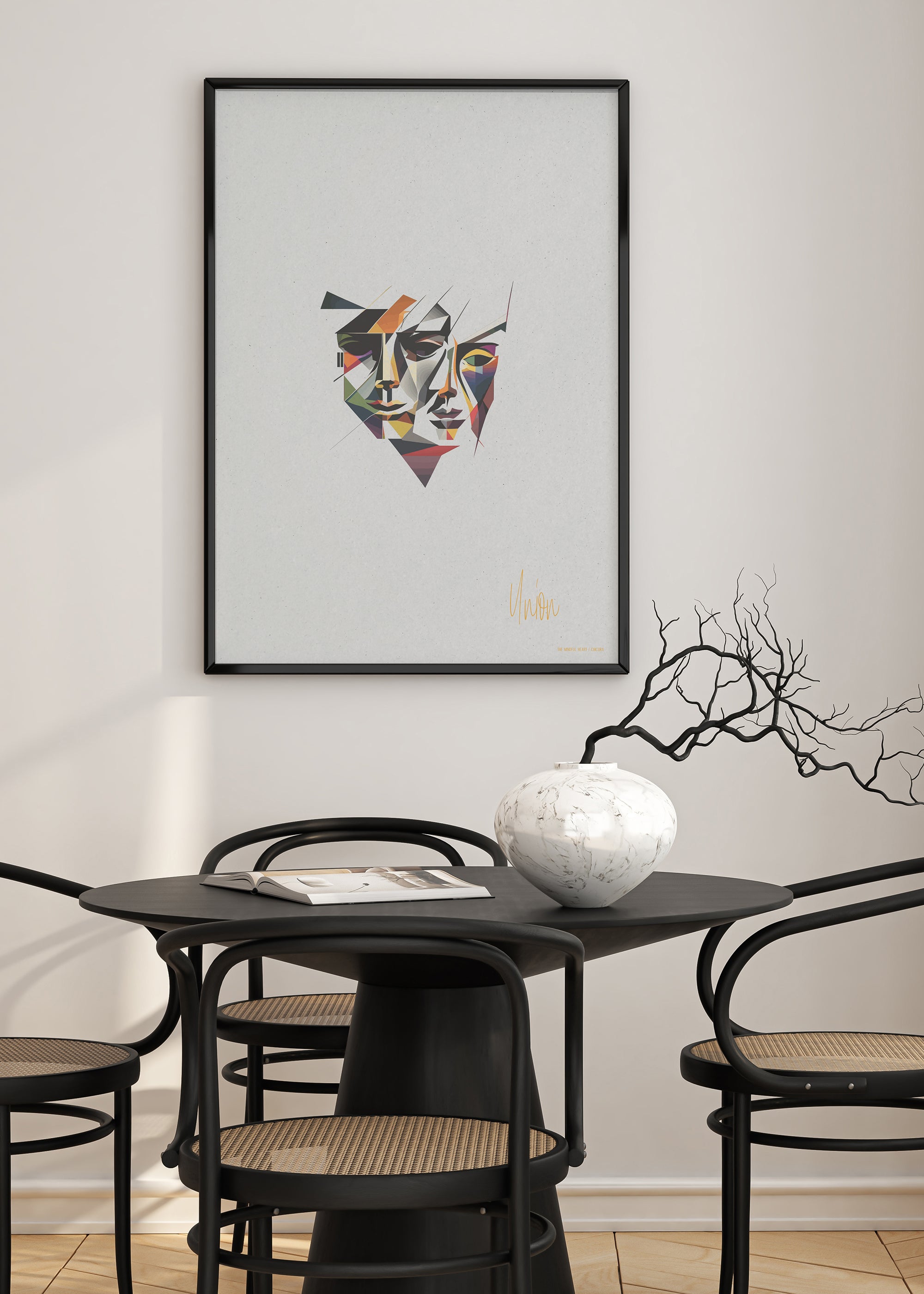 ChiCura Posters Union Posters / The Mindful Heart 1. English Poster Quotes