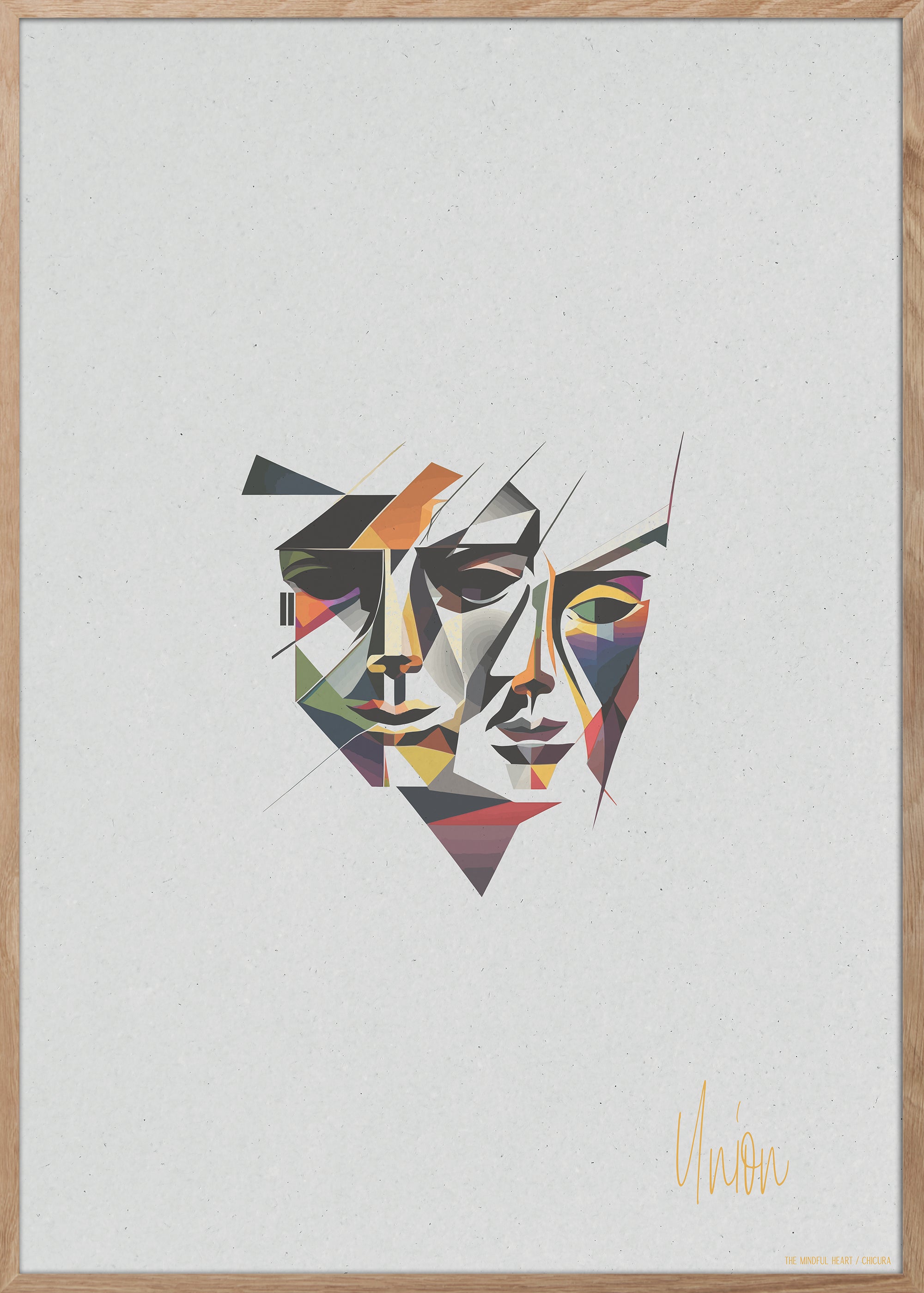 ChiCura Posters Union Posters / The Mindful Heart 1. English Poster Quotes