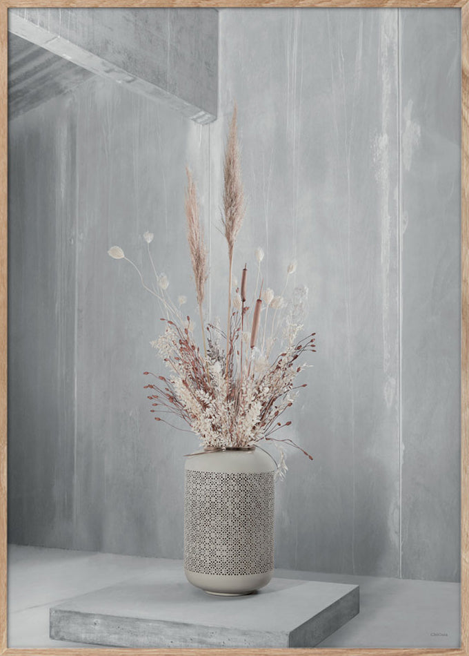 ChiCura Posters Vintage Flower Deco CC8 - 70x100cm Posters / Flowers & Plants Multiple Color