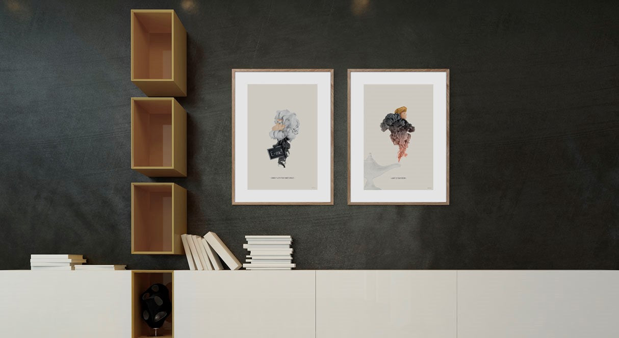ChiCura Posters What Is Your Dream - 50x70cm Posters / Ink Multiple Color