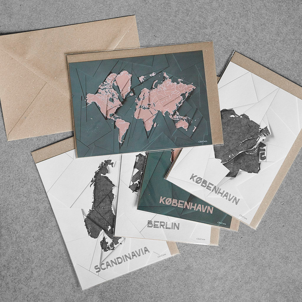 ChiCura Living, Art & Frames What Is Your Dream - A5 Art Cards Multiple Color