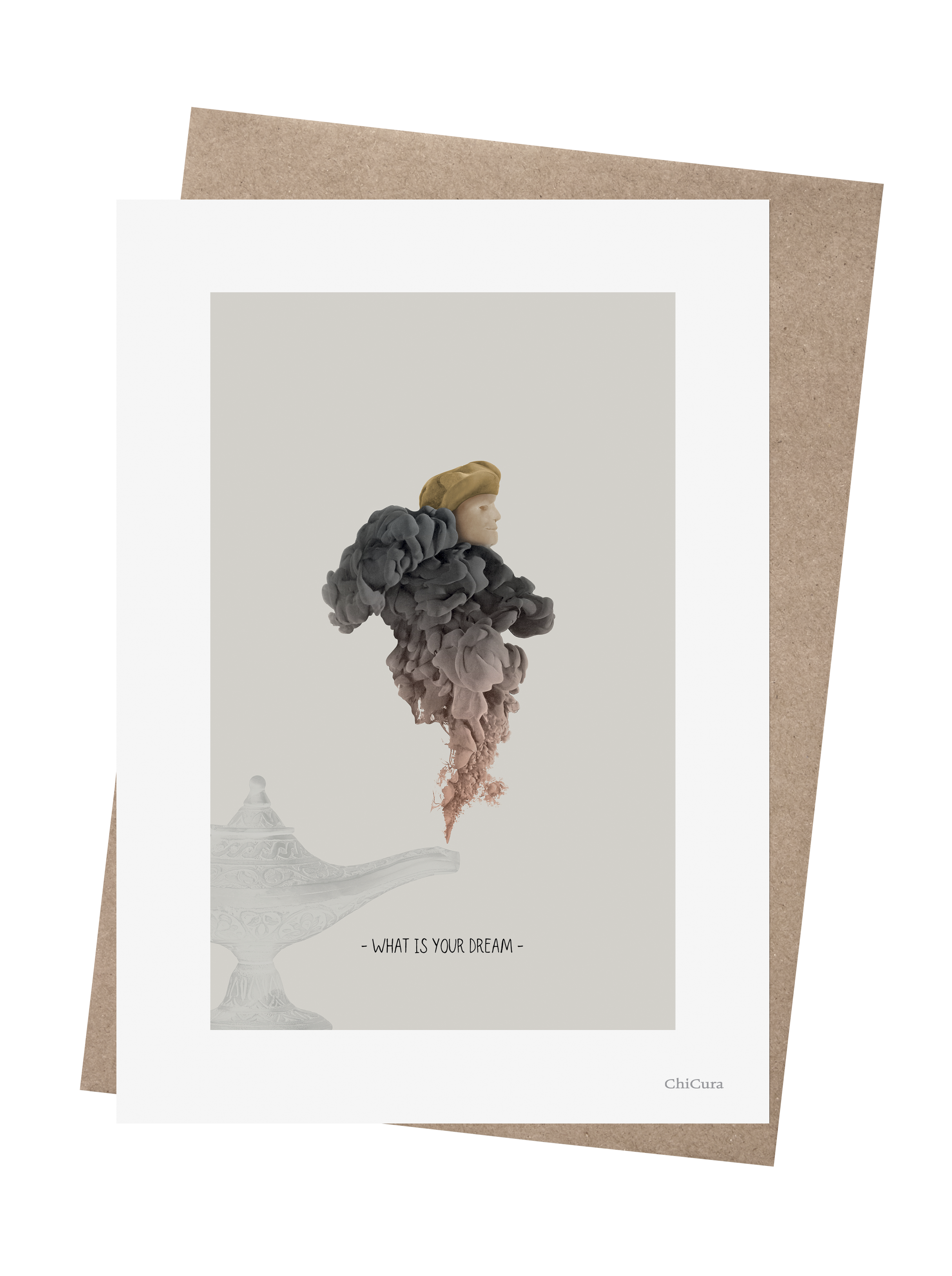ChiCura Living, Art & Frames What Is Your Dream - A5 Art Cards Multiple Color