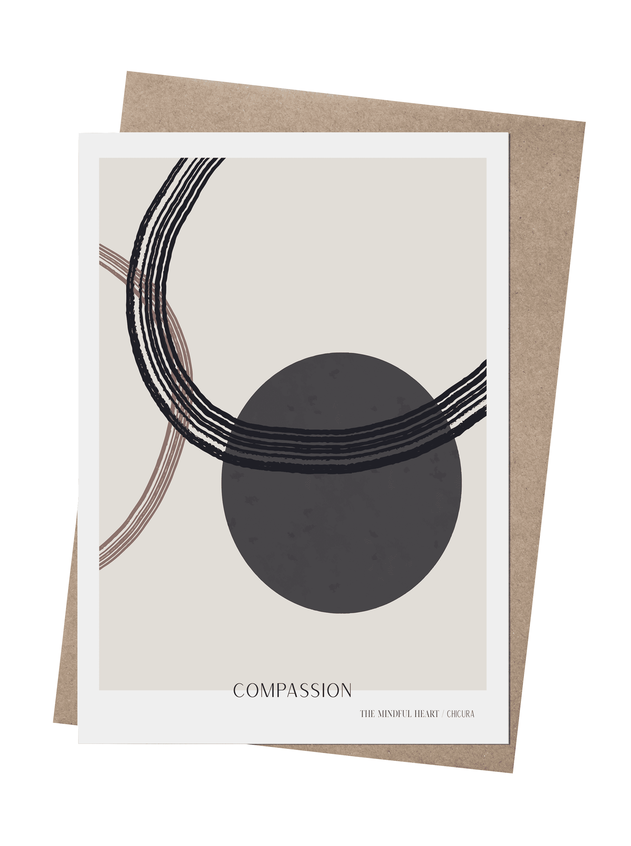ChiCura Living, Art & Frames Compassion Art Cards 1. English Poster Quotes