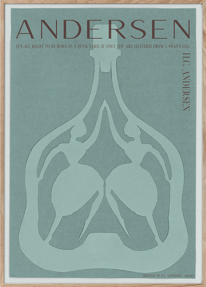 ChiCura Posters H.C. Andersen - No Limit - Green Posters / H.C. Andersen