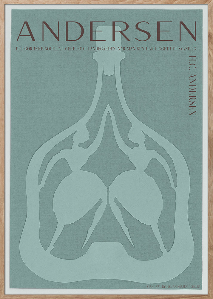 ChiCura Posters H.C. Andersen - No Limit - Green Posters / H.C. Andersen