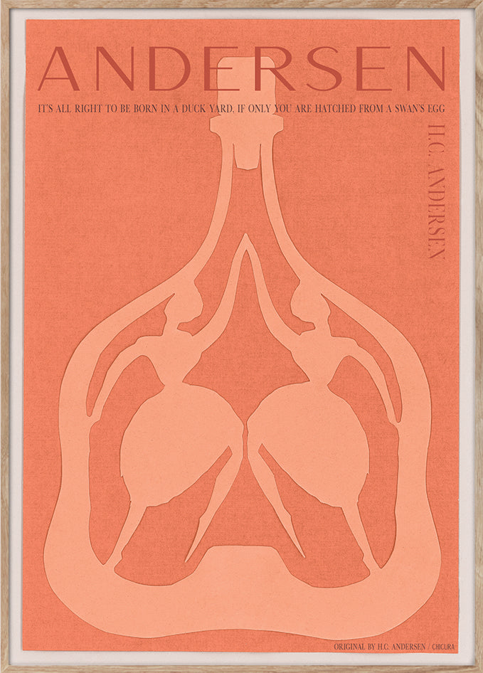 ChiCura Posters H.C. Andersen - No Limit - Peach Posters / H.C. Andersen