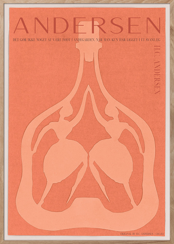ChiCura Posters H.C. Andersen - No Limit - Peach Posters / H.C. Andersen