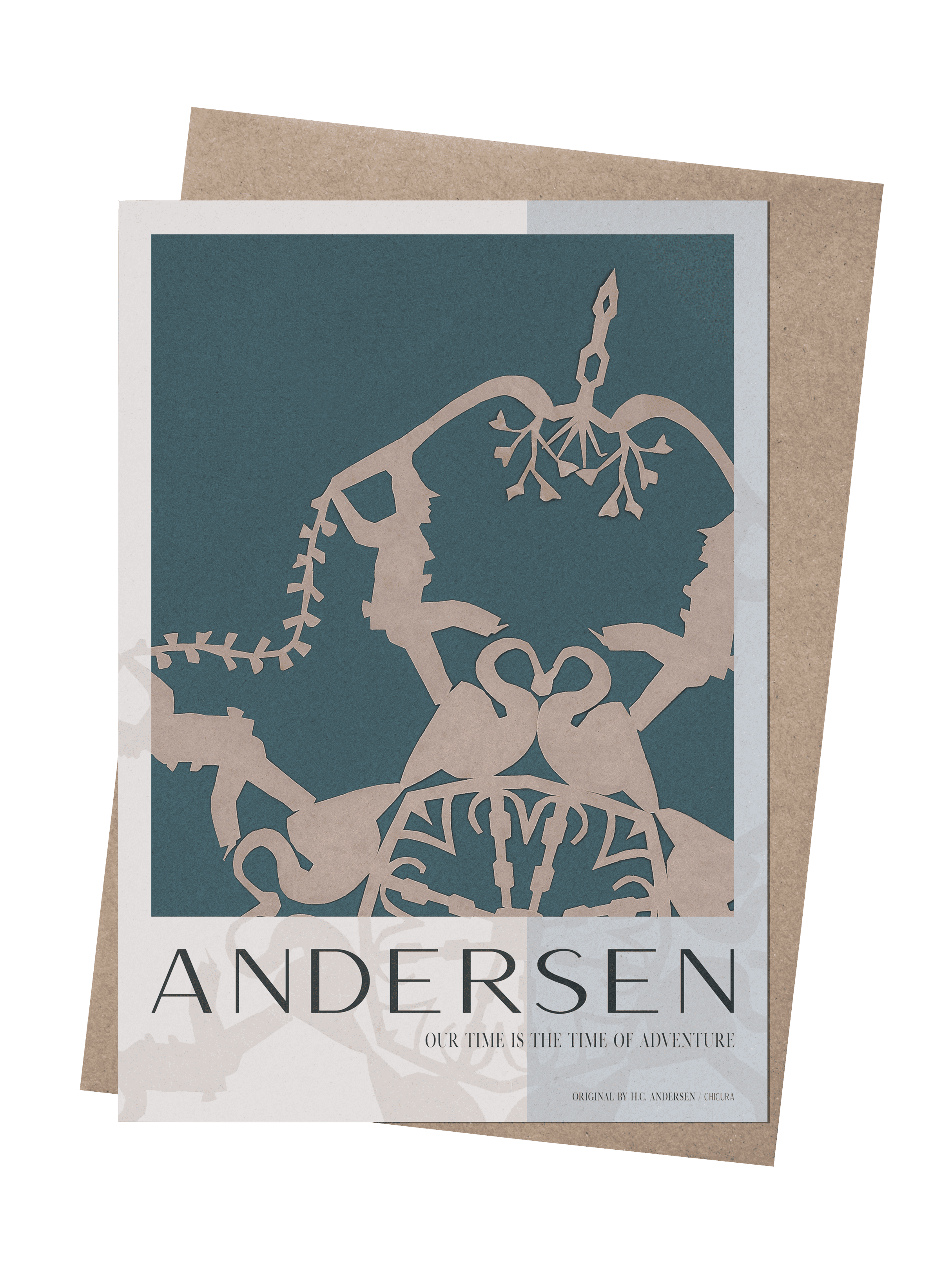 ChiCura Living, Art & Frames H.C. Andersen - Our Time Art Cards 1. English Poster Quotes