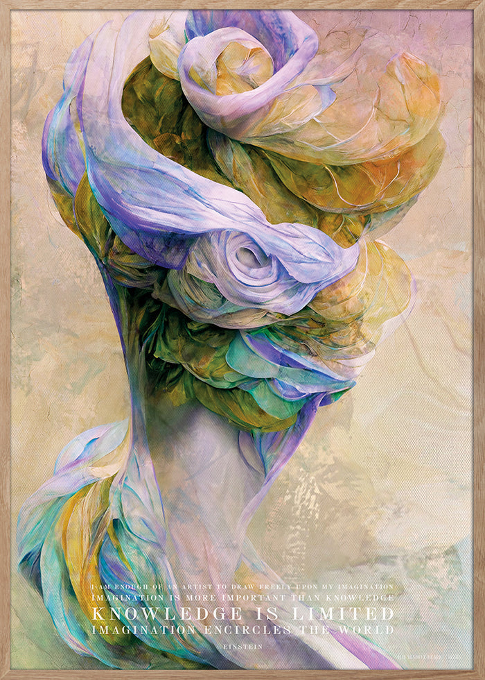 ChiCura Posters Imagination CC1 Posters / The Mindful Heart 1. English Poster Quotes
