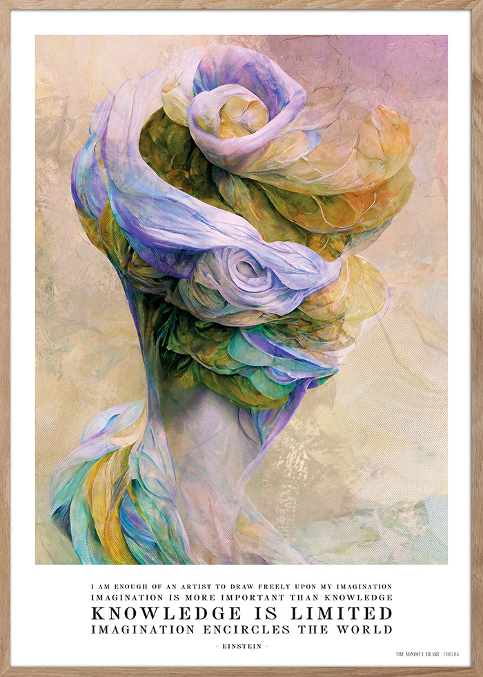 ChiCura Posters Imagination CC2 Posters / The Mindful Heart 1. English Poster Quotes