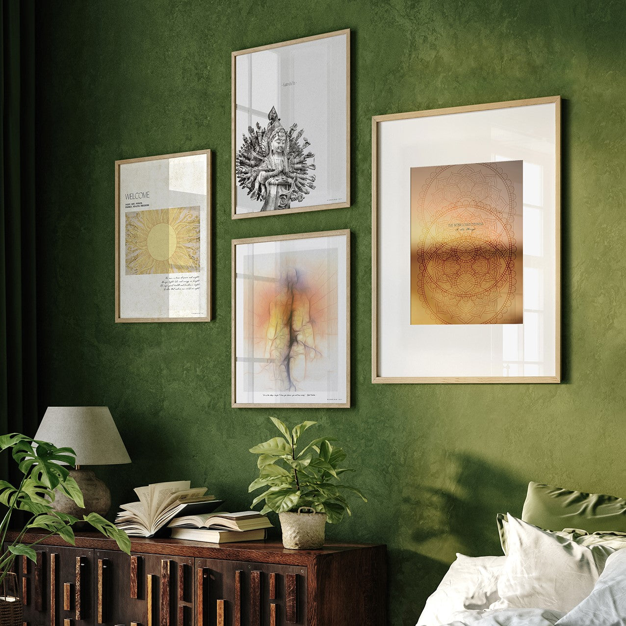 ChiCura Posters Kuan-shi Yin Posters / The Mindful Heart 1. English Poster Quotes