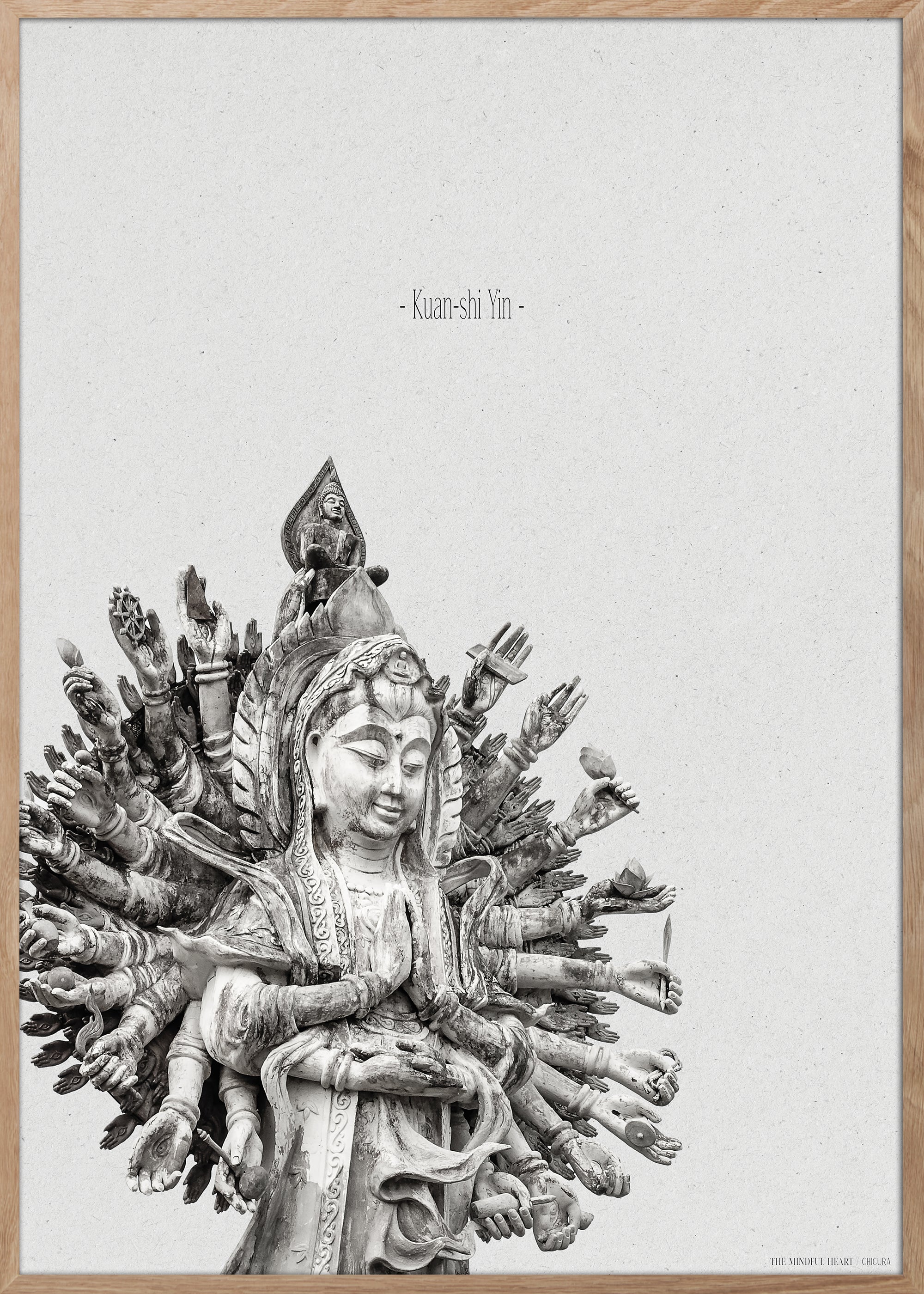ChiCura Posters Kuan-shi Yin Posters / The Mindful Heart 1. English Poster Quotes
