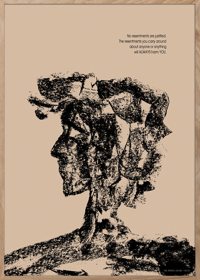 ChiCura Posters No Resentments Posters / The Mindful Heart 1. English Poster Quotes