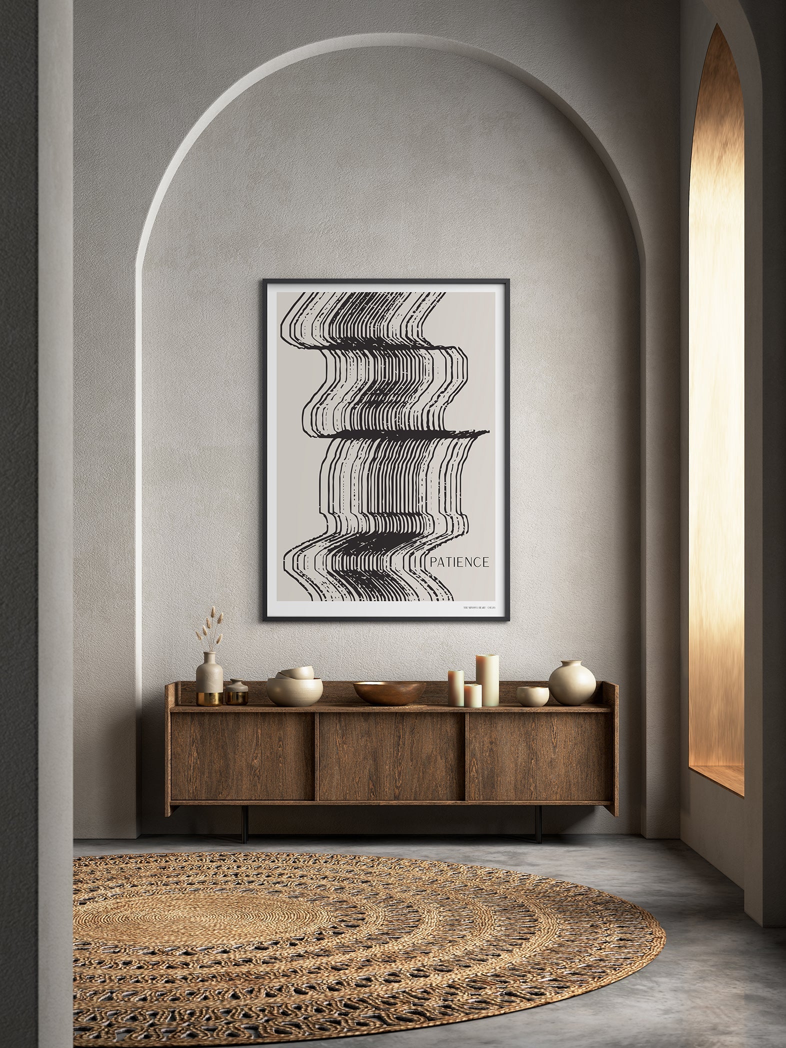 ChiCura Posters Patience Posters / The Mindful Heart 1. English Poster Quotes