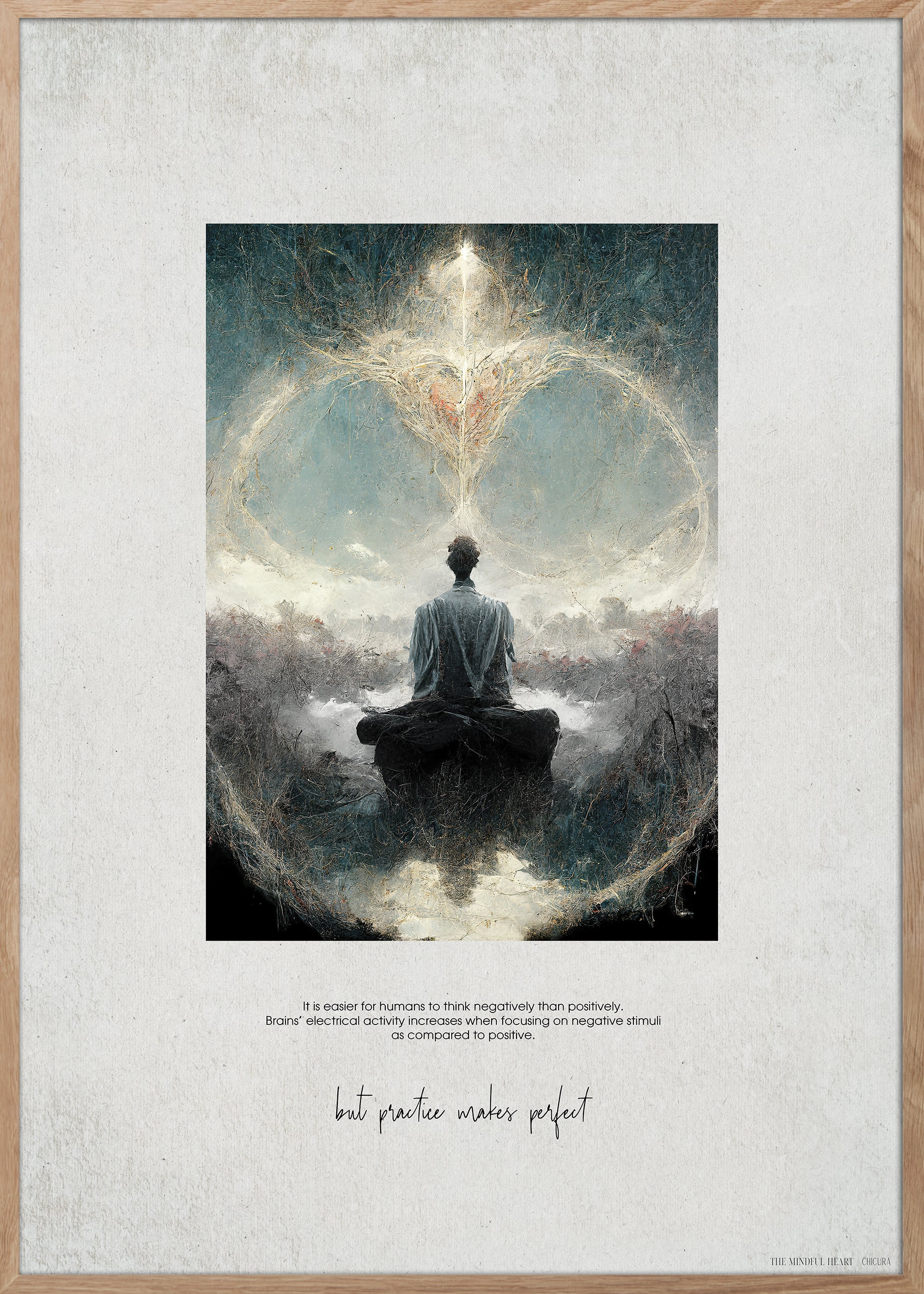 ChiCura Posters Practice Make Perfect Posters / The Mindful Heart 1. English Poster Quotes