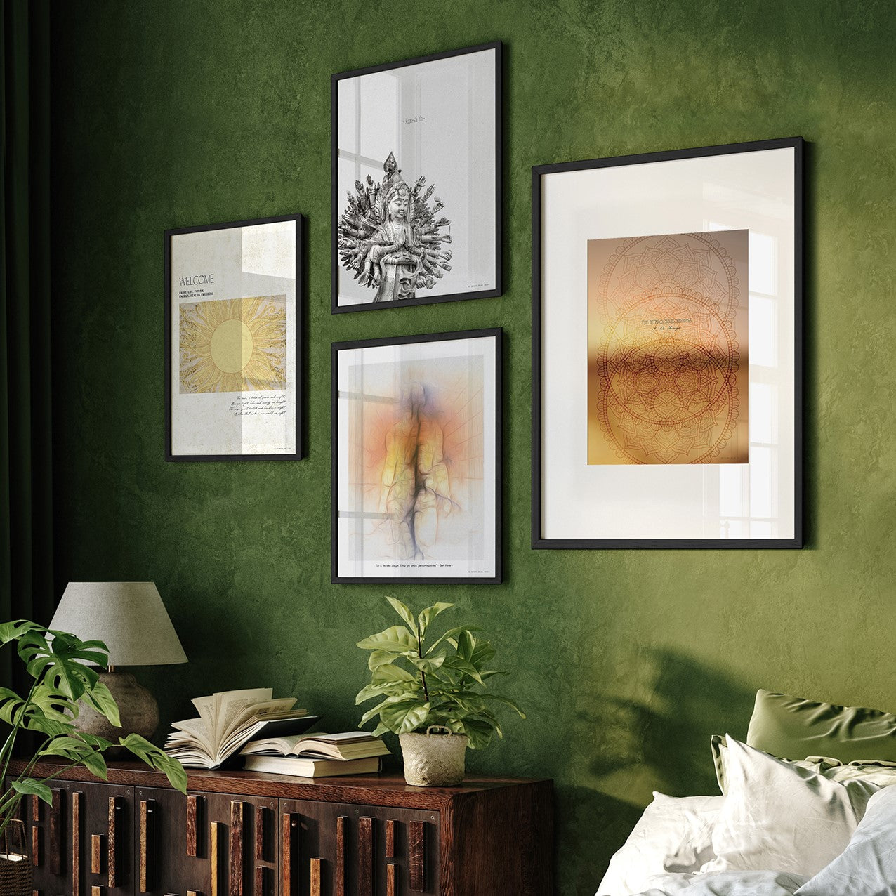 ChiCura Posters Sunlight Posters / The Mindful Heart 1. English Poster Quotes