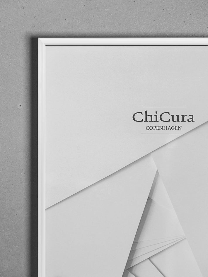ChiCura Living, Art & Frames Alu Ramme 40x50cm - Hvid - Akrylglas Frames / Alu White