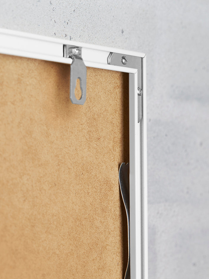 ChiCura Living, Art & Frames Alu Ramme 40x50cm - Hvid - Akrylglas Frames / Alu White
